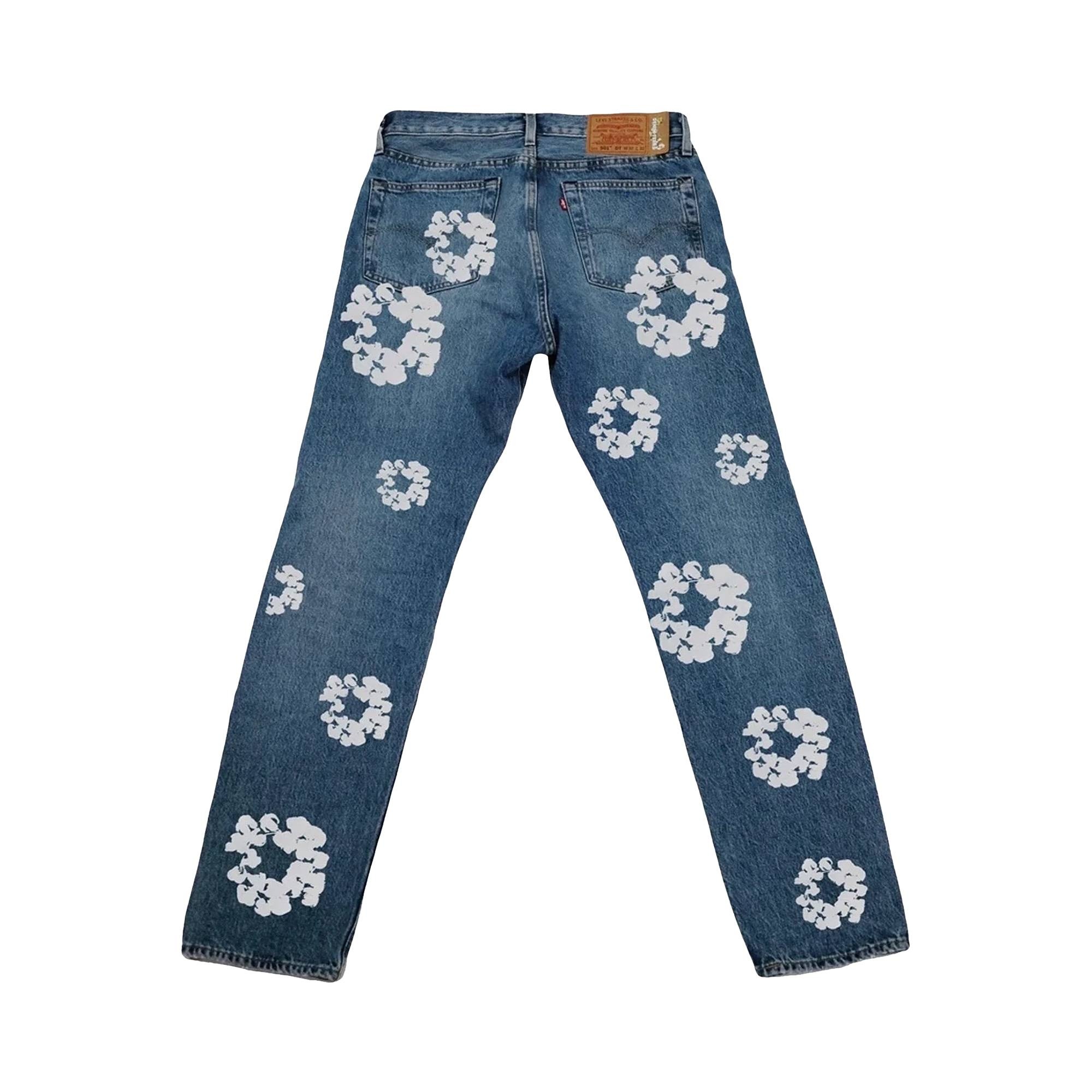 Levi's x Denim Tears The Cotton Wreath Jean 'Vintage Wash' - 2
