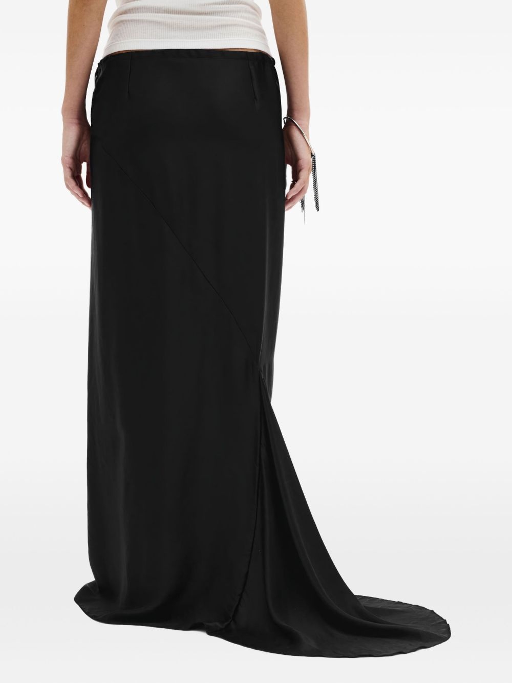 Eveline silk maxi skirt - 4