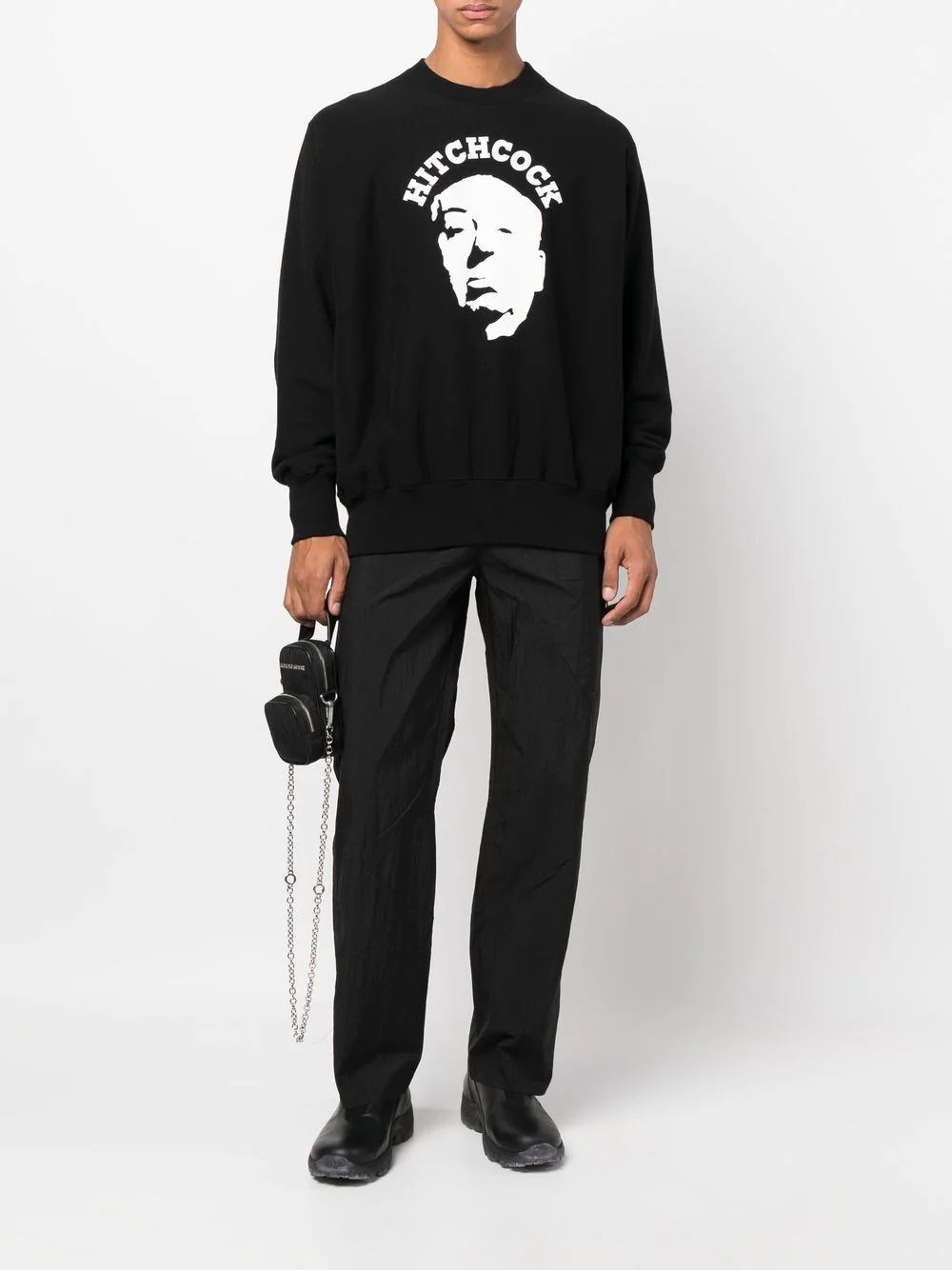 Hitchcock print sweatshirt - 2