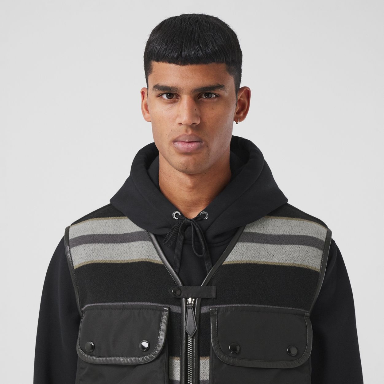 Striped Wool Gilet - 3