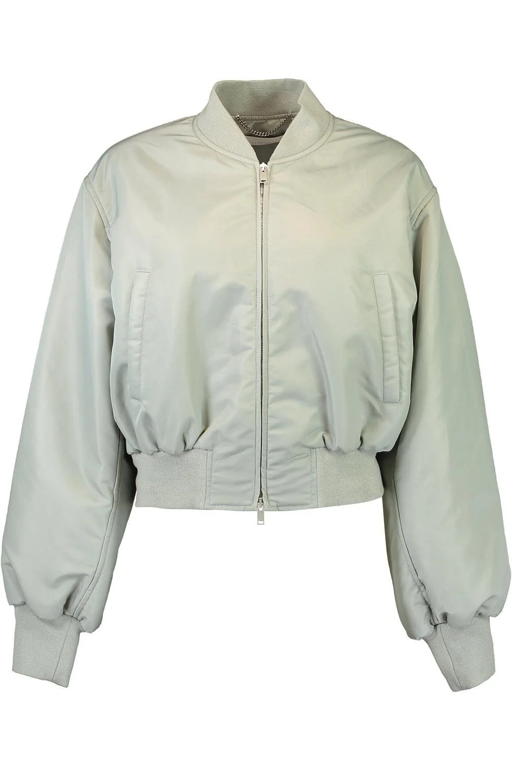 Cropped Bomber Jacket - 1