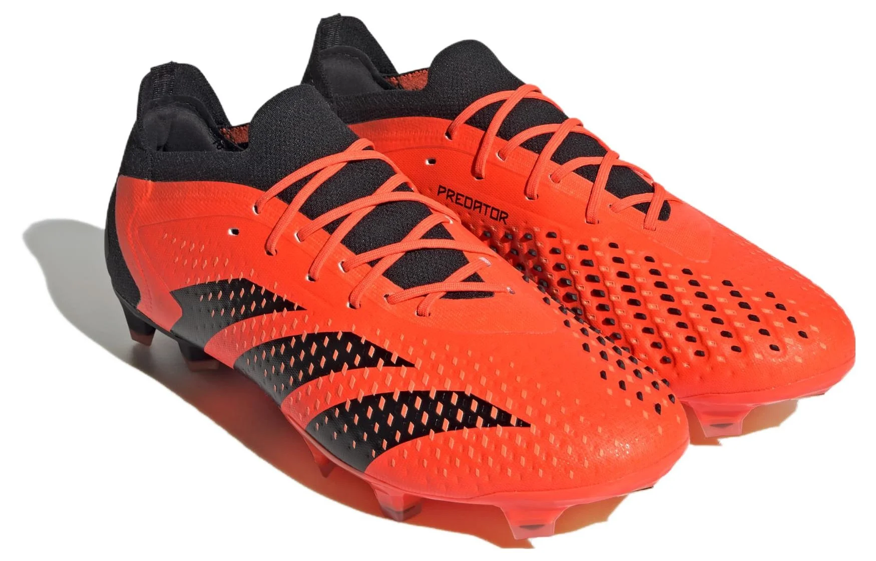 Adidas Predator Accuracy.1 FG \'Black Orange\' GW4574 Soccer Multi Size adidas Predator Accuracy .1 Low FG Heatspawn - Solar Orange  main image 3
