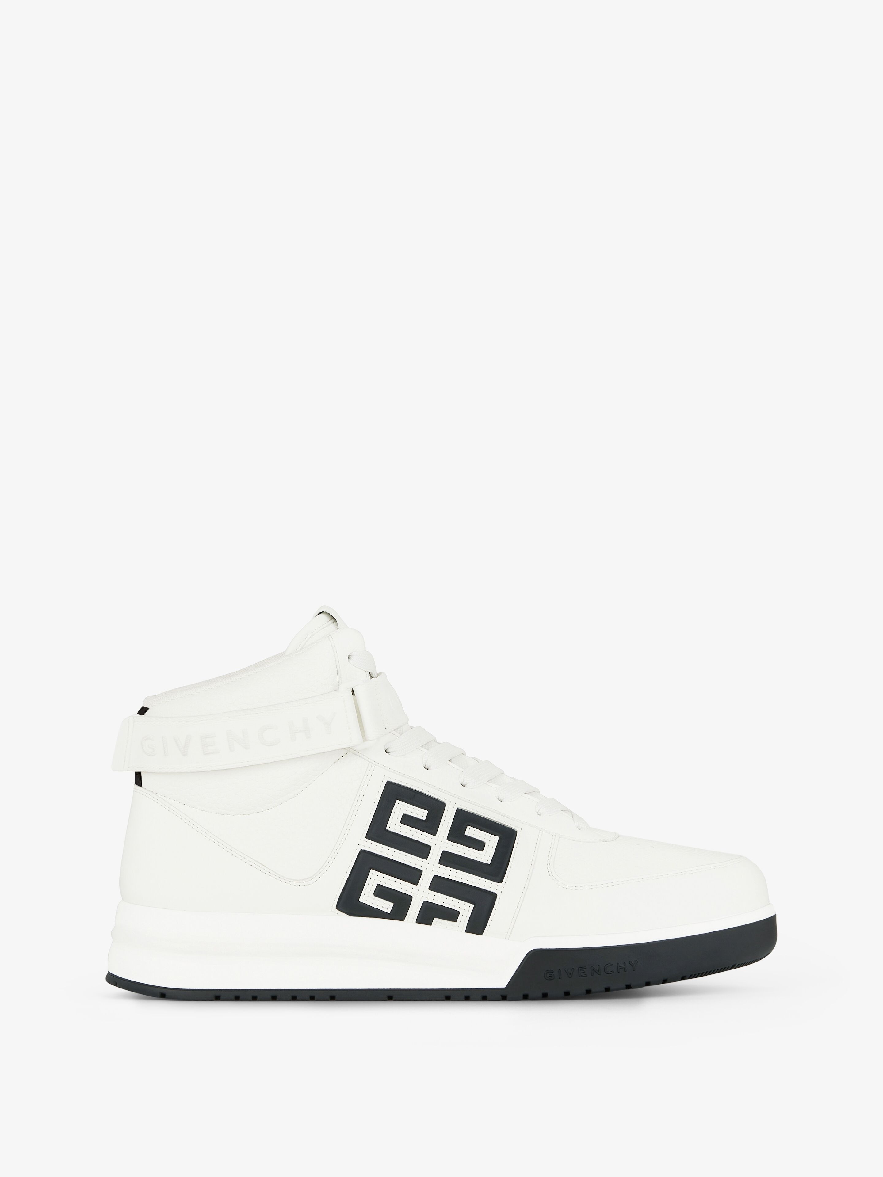 G4 HIGH TOP SNEAKERS IN LEATHER - 1