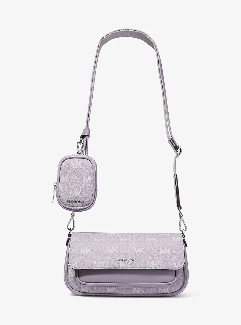 Jet Set Travel Small Signature Logo Crossbody Bag With Pouch - 1