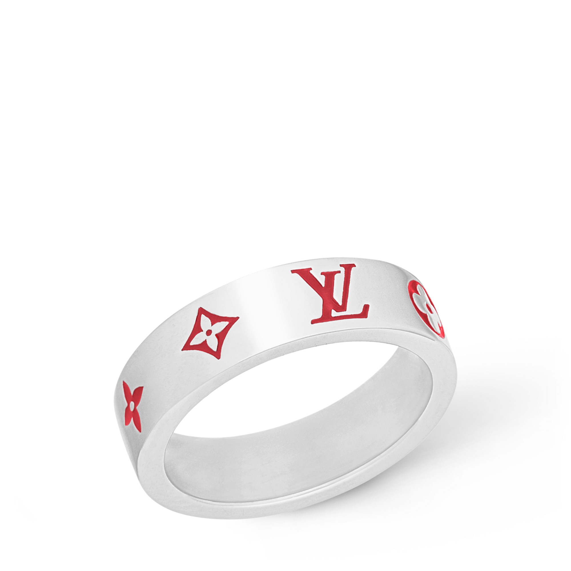 LV Mosaic Thin Ring - 2
