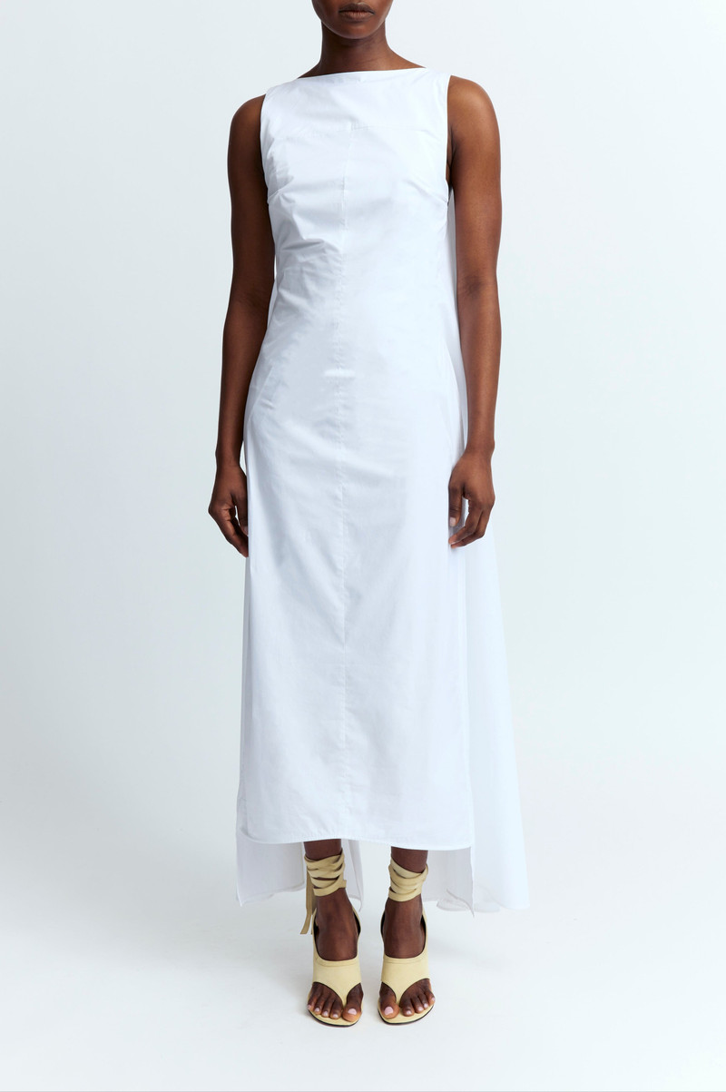 16ARLINGTON ELIDE DRESS IN POPLIN outlook