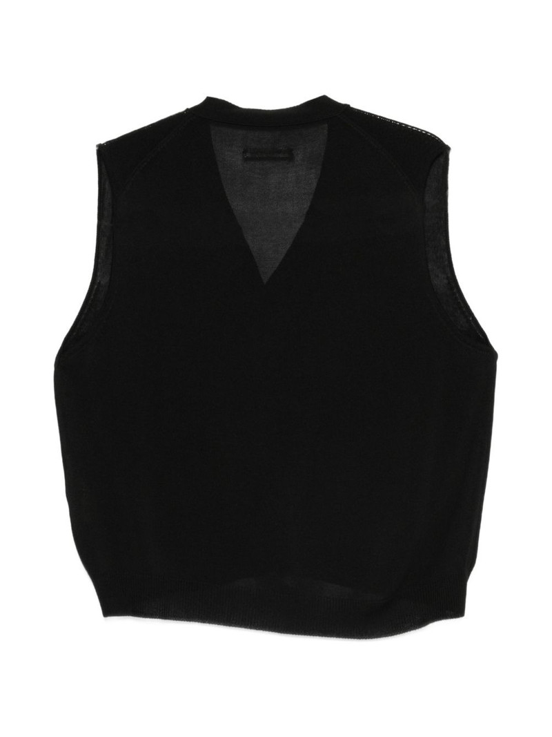 CORDERA button-up knitted top outlook
