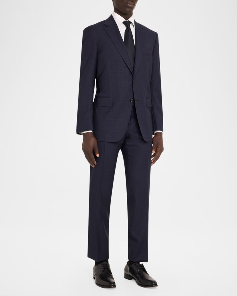 Canali Tonal Plaid Wool Single-Breasted Suit outlook