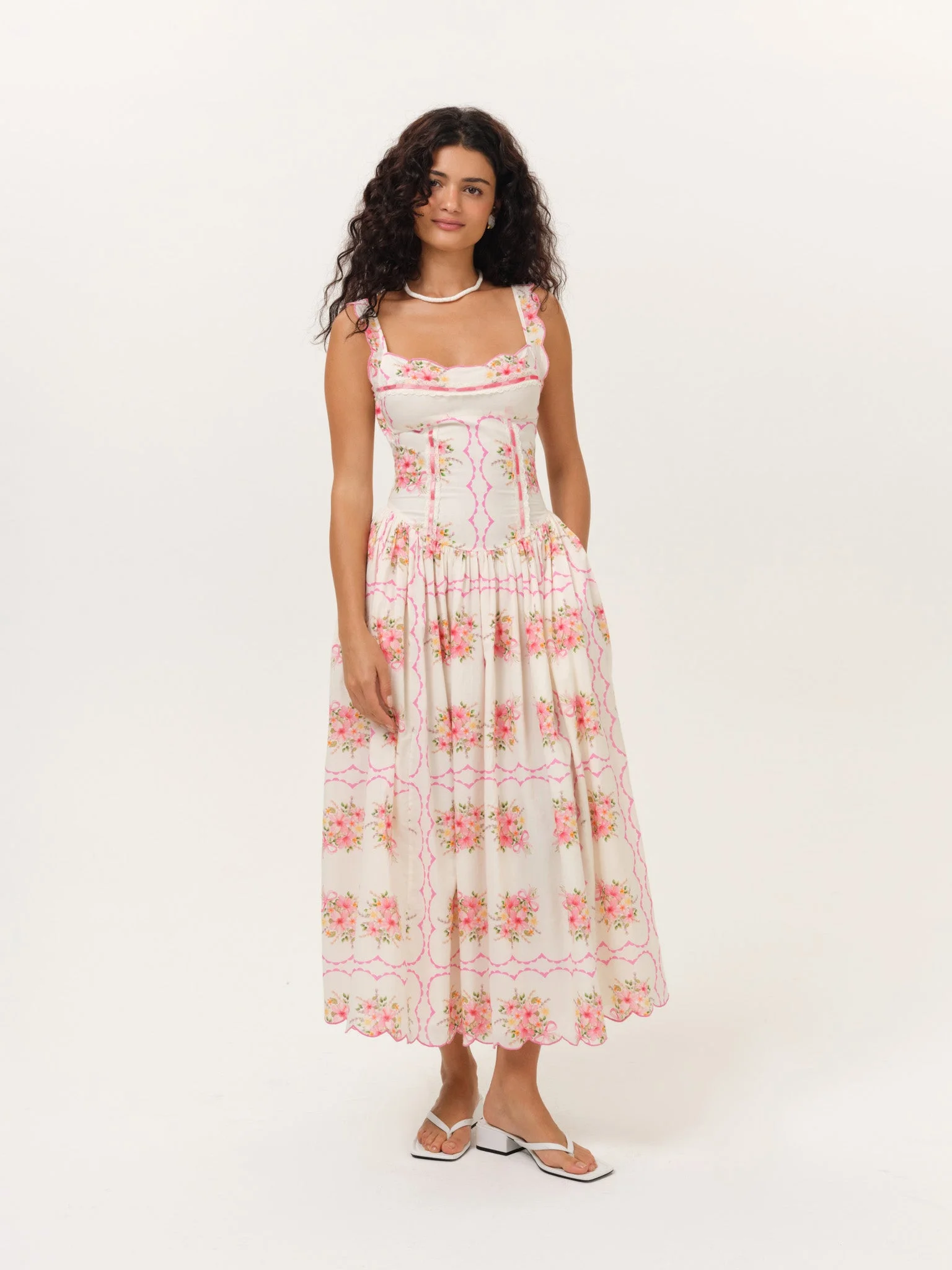 Tea Time Midi Dress - 1