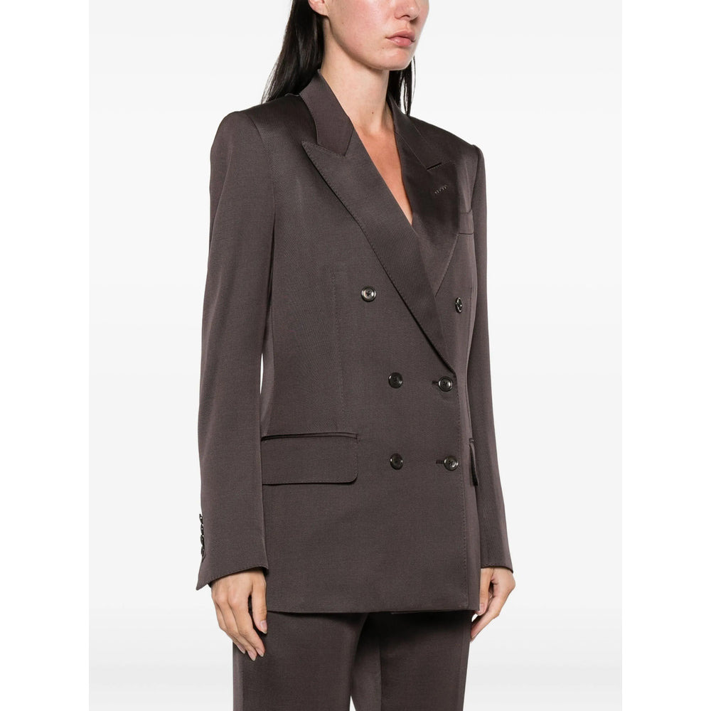 Tom Ford Brown Jackets - Fitted Jackets Women - 4
