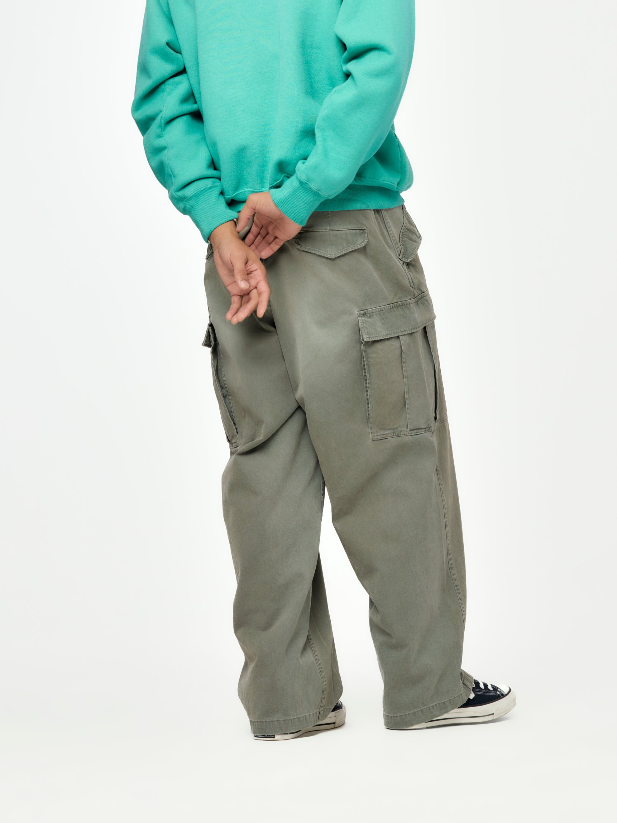 VINTAGE M-51 PANTS (SAGE) - 3