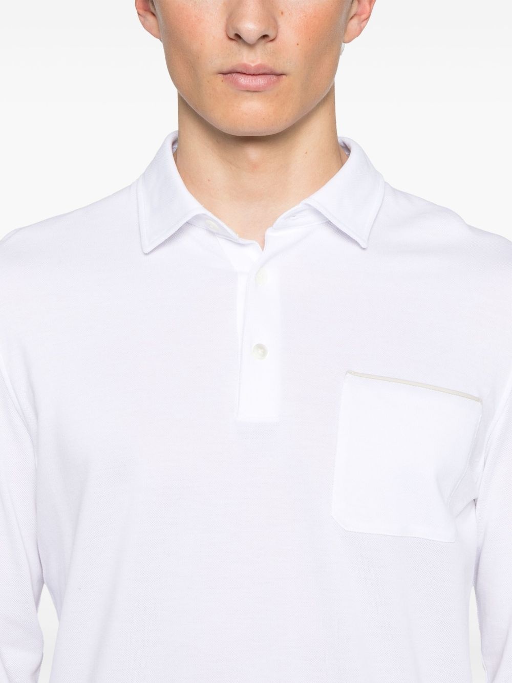 cotton polo shirt - 4