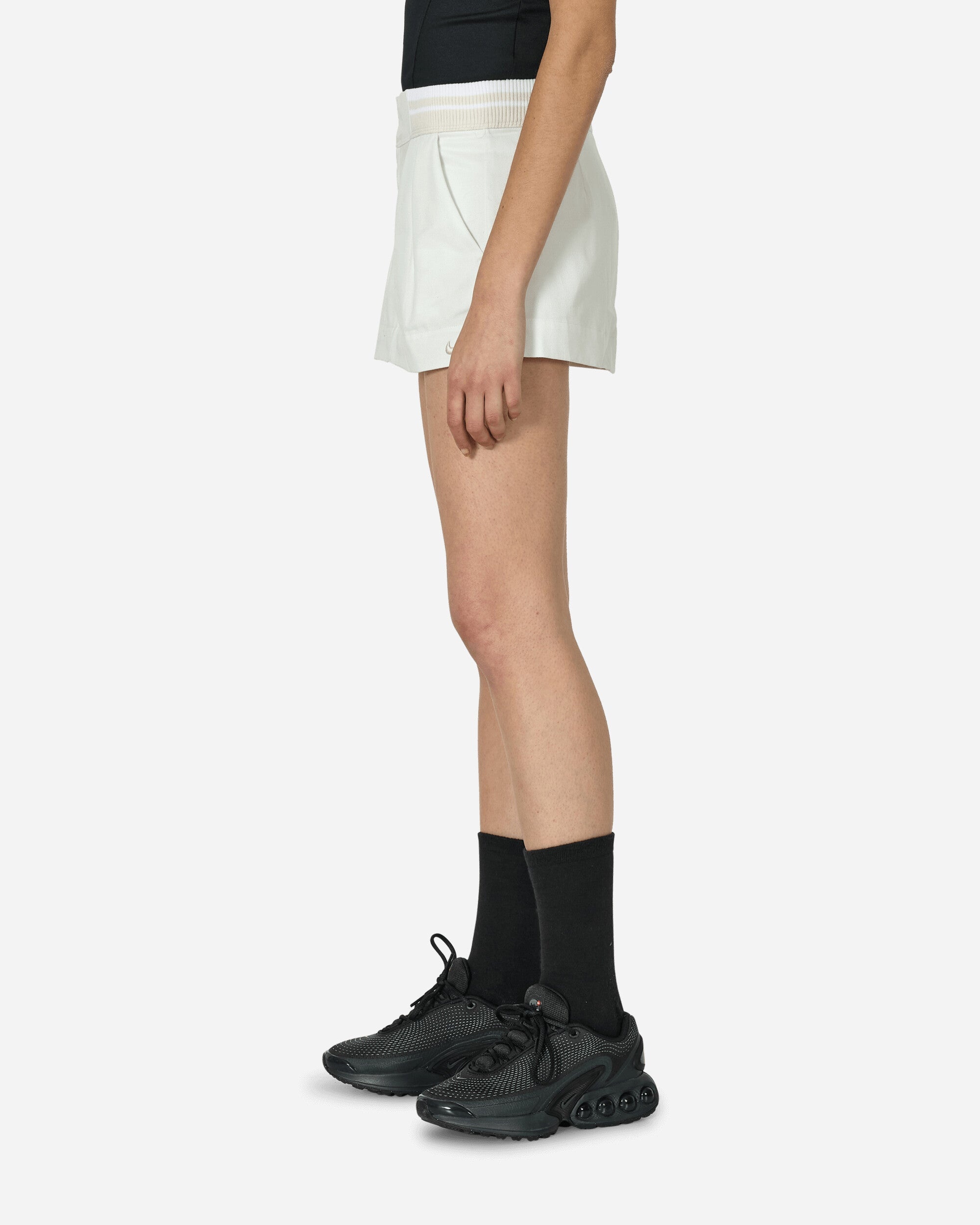 Low-Rise Canvas Mini Skirt Summit White - 2