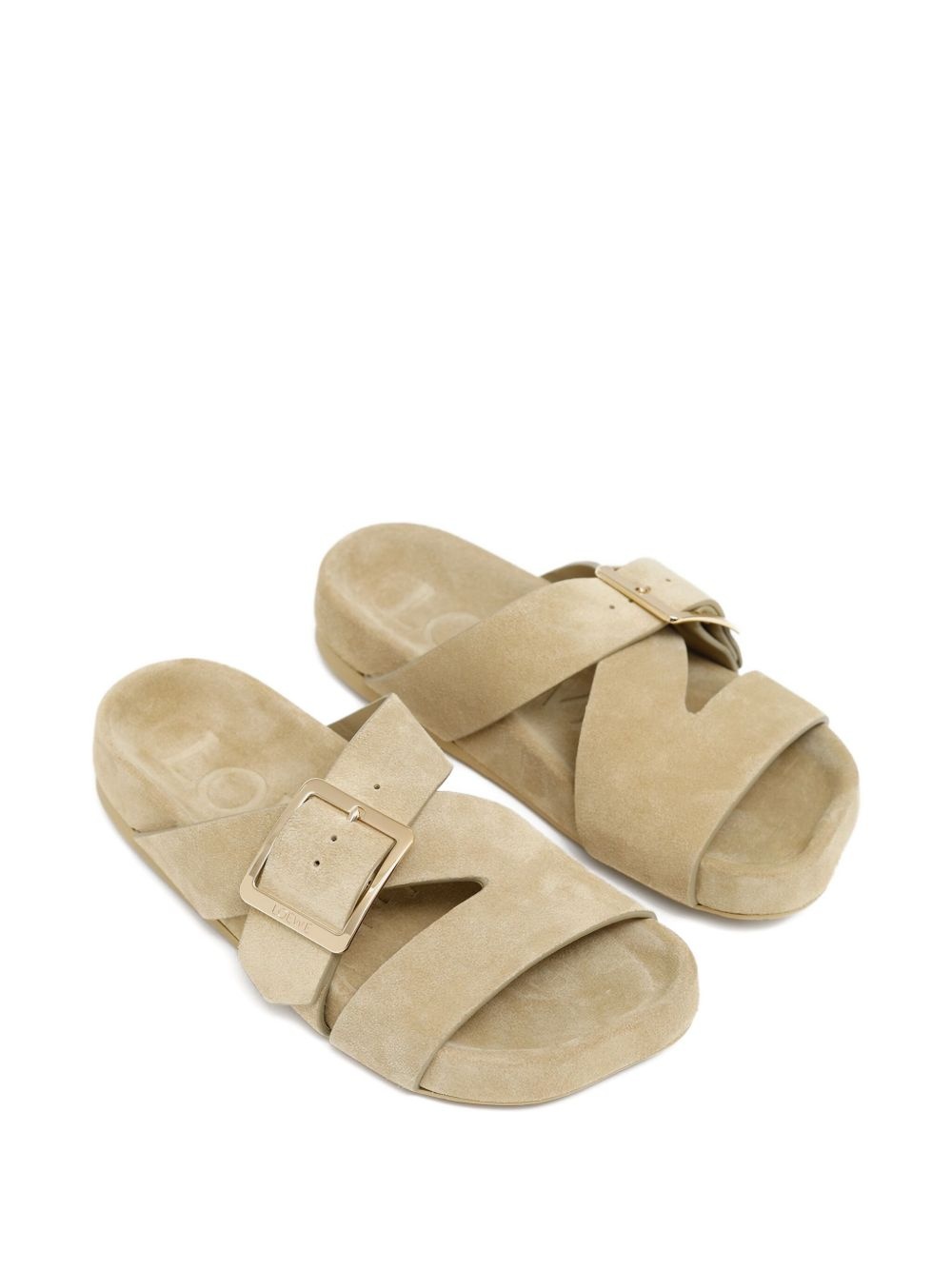 buckle strap sandals - 2