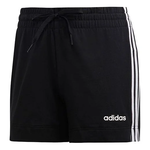 (WMNS) adidas W E 3S SHORT Sports Stylish Shorts Black DP2405 - 1