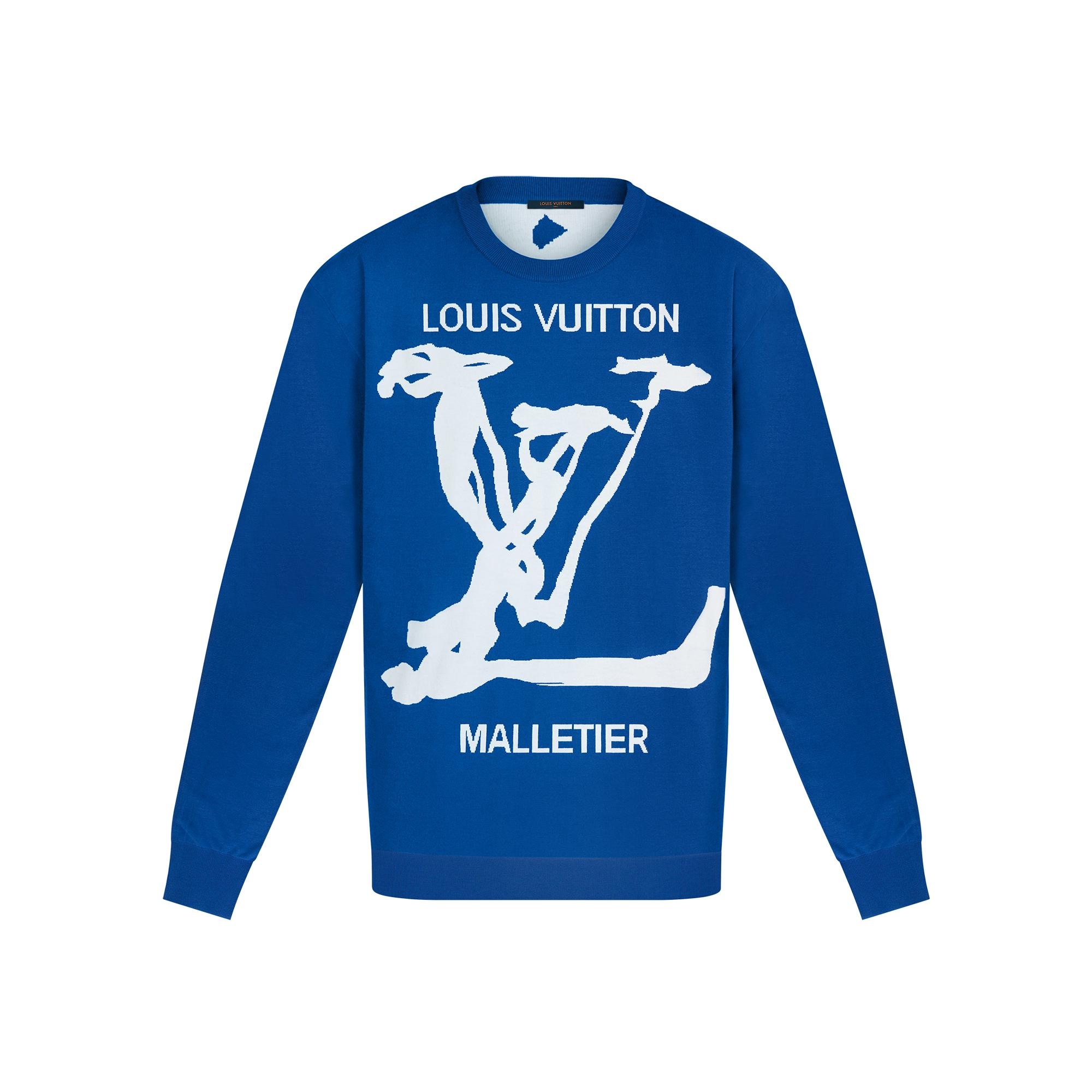 LV Scribbles Intarsia Crewneck - 1