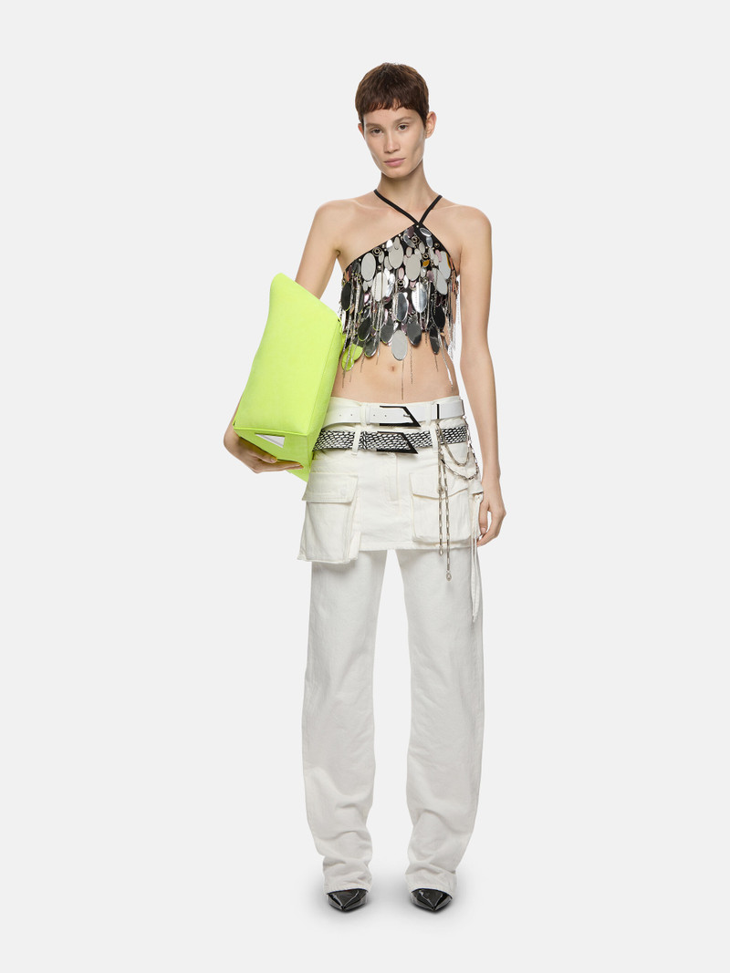 ''HELEN'' BLACK, SILVER AND PINK TOP 2