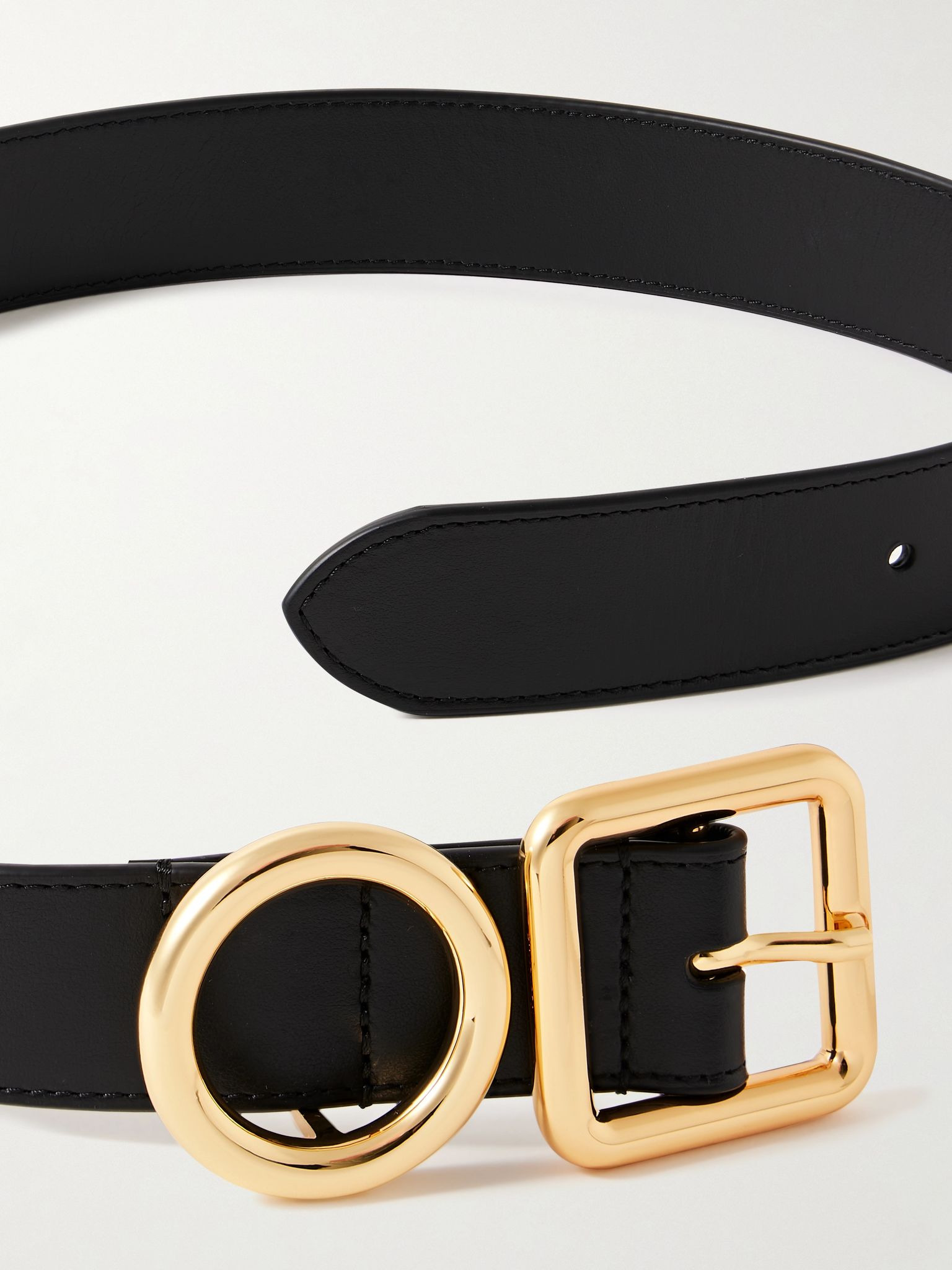 Regalo embellished leather belt Black - 3