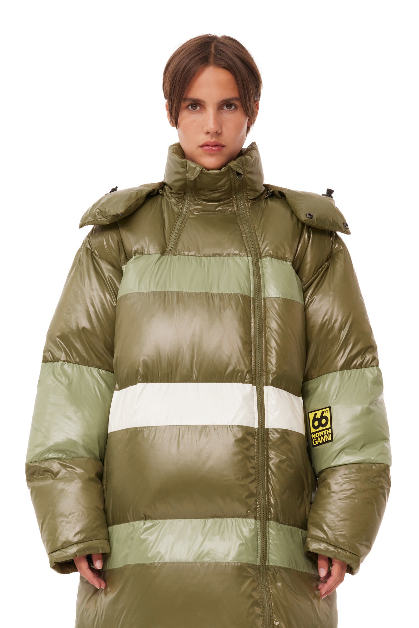 GANNI X 66°NORTH ASKJA DOWN COAT SE - 6