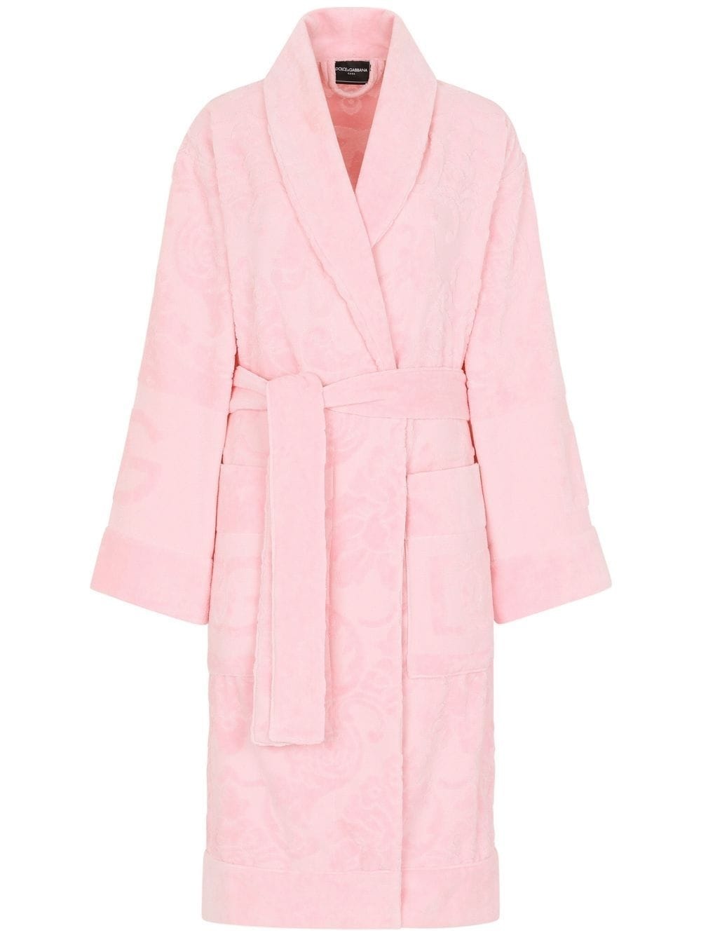 long sleeve bathrobe - 1