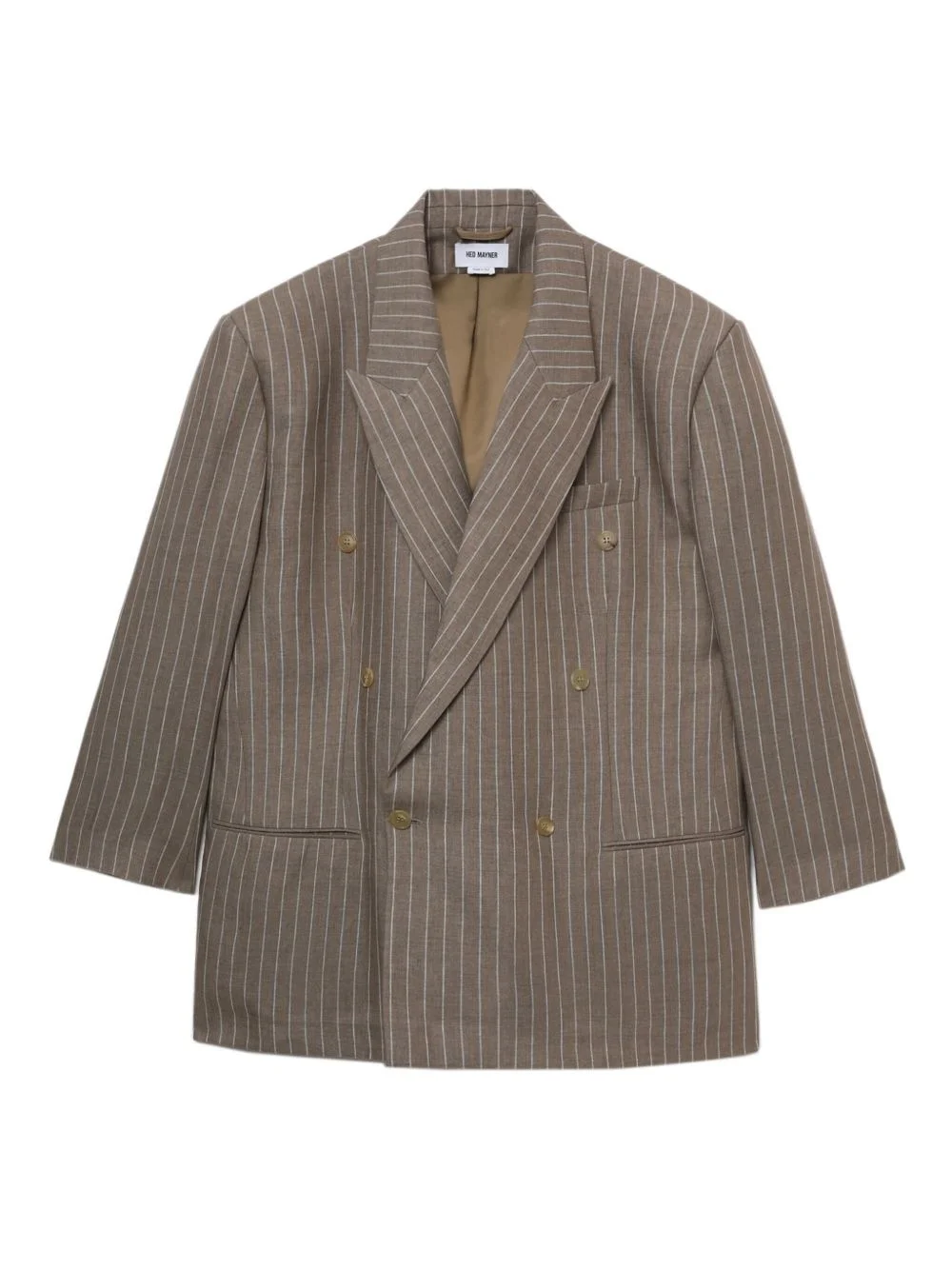 pinstriped blazer - 1