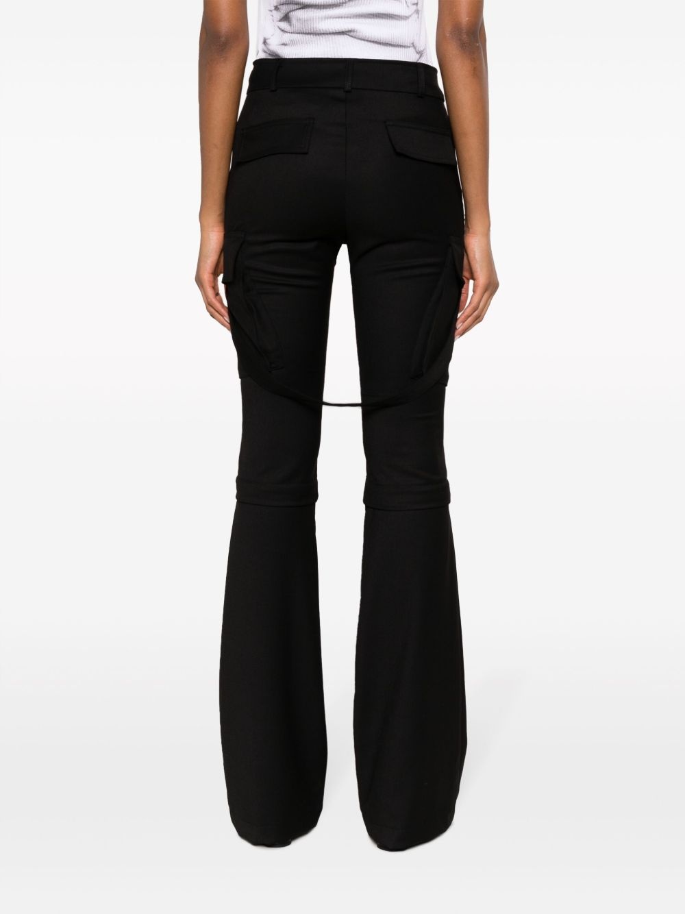 detachable-leg cargo trousers - 4