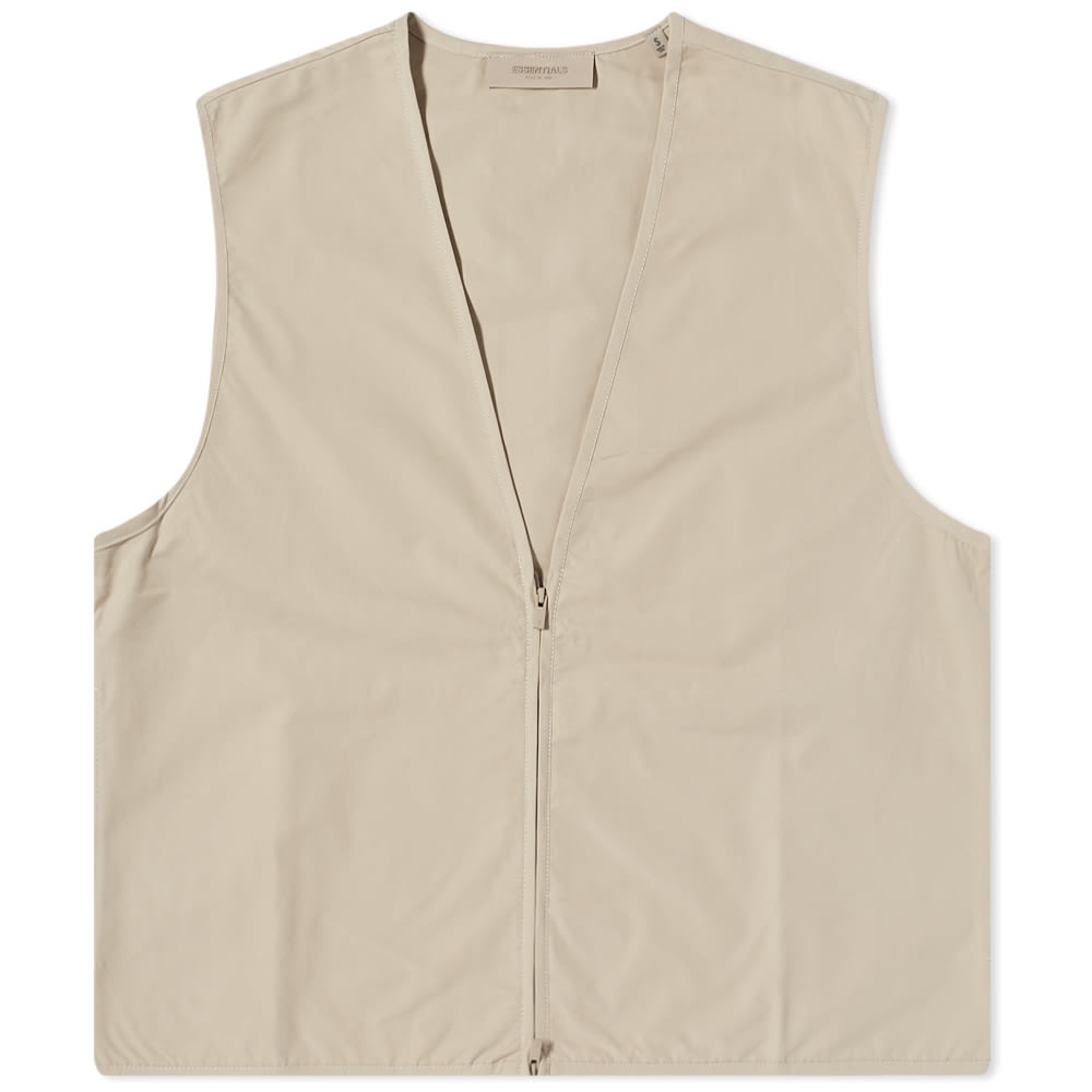 Fear of God ESSENTIALS Woven Twill Vest - 1