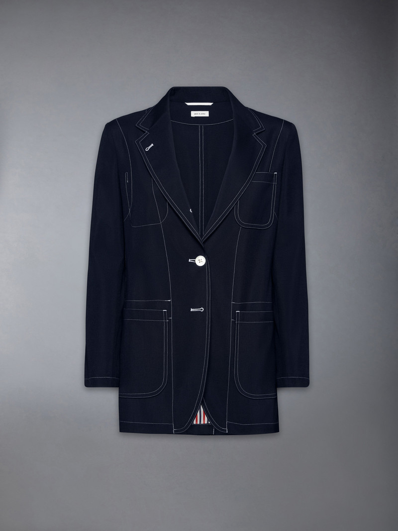School Uniform Patch Pocket Jacket 1