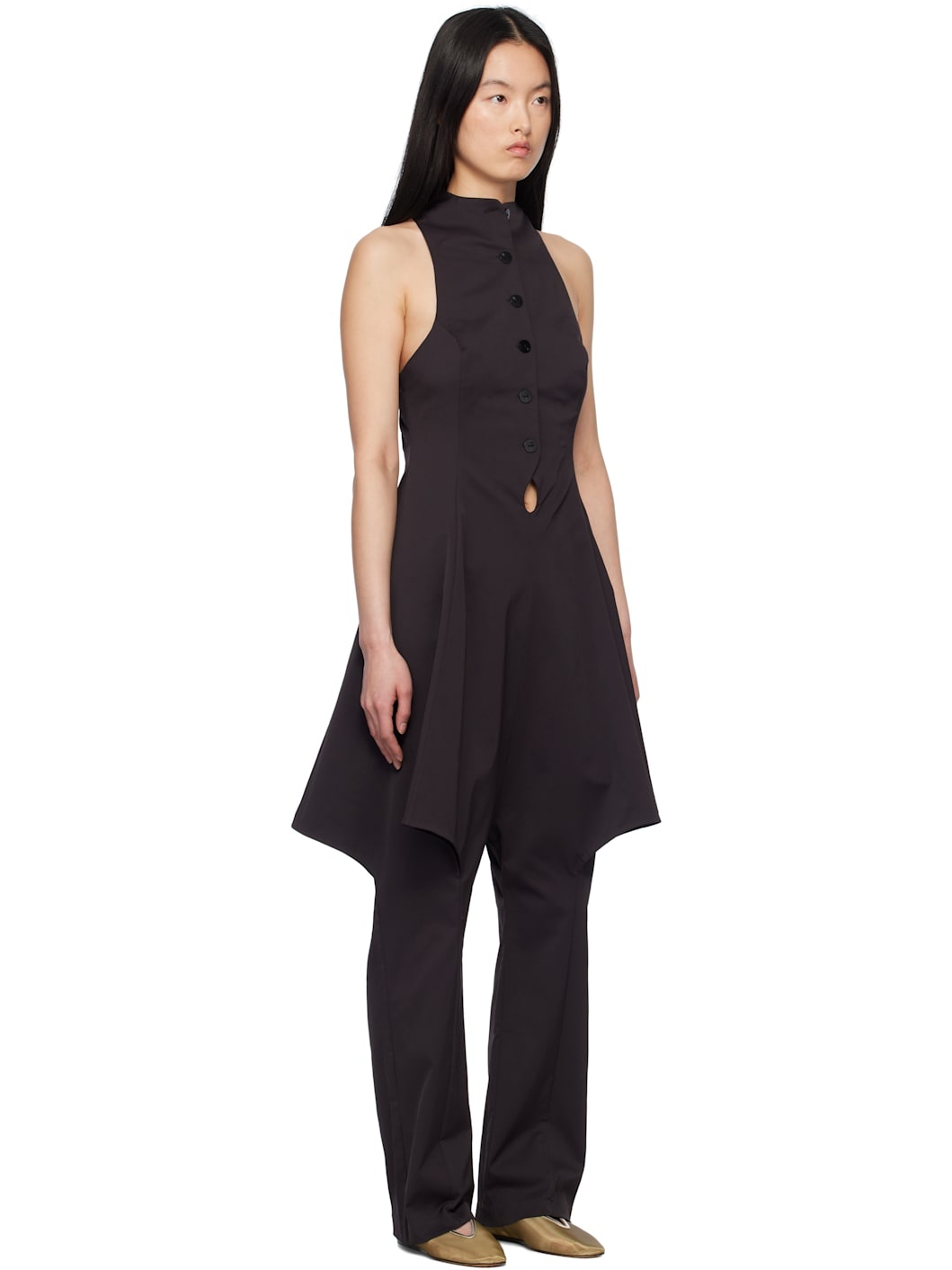 Black Lazzat Jumpsuit - 2