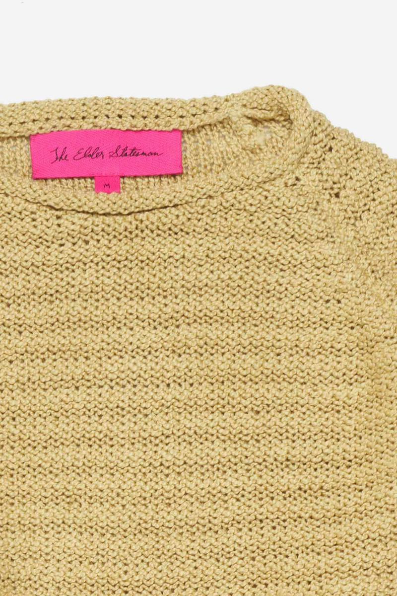 WHEAT RAGLAN ROLL CREW 3