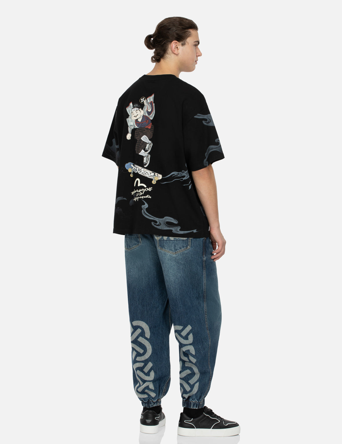 GODHEAD NINJA PRINT LOOSE FIT T-SHIRT - 3
