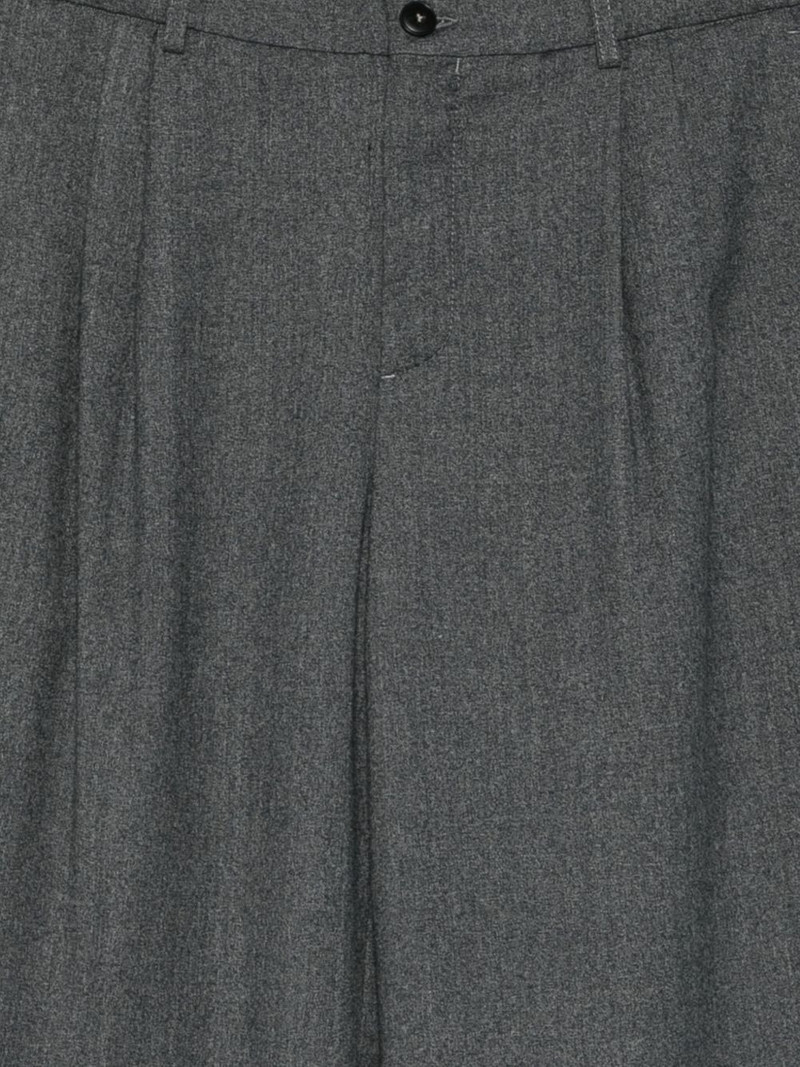 pleat-detail trousers 3