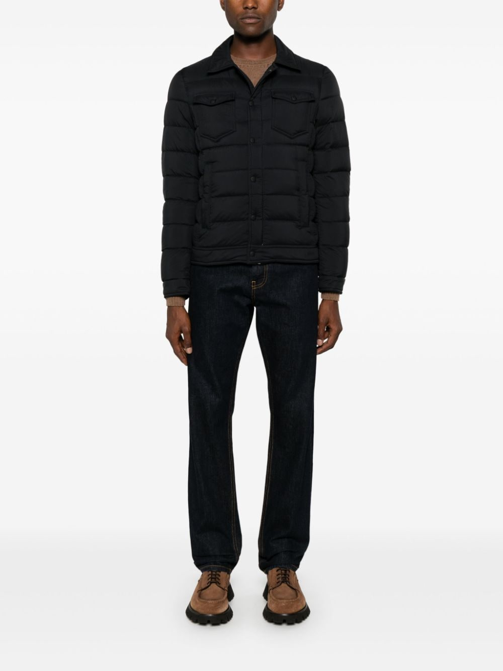 La Denim Nylon Jacket - 4