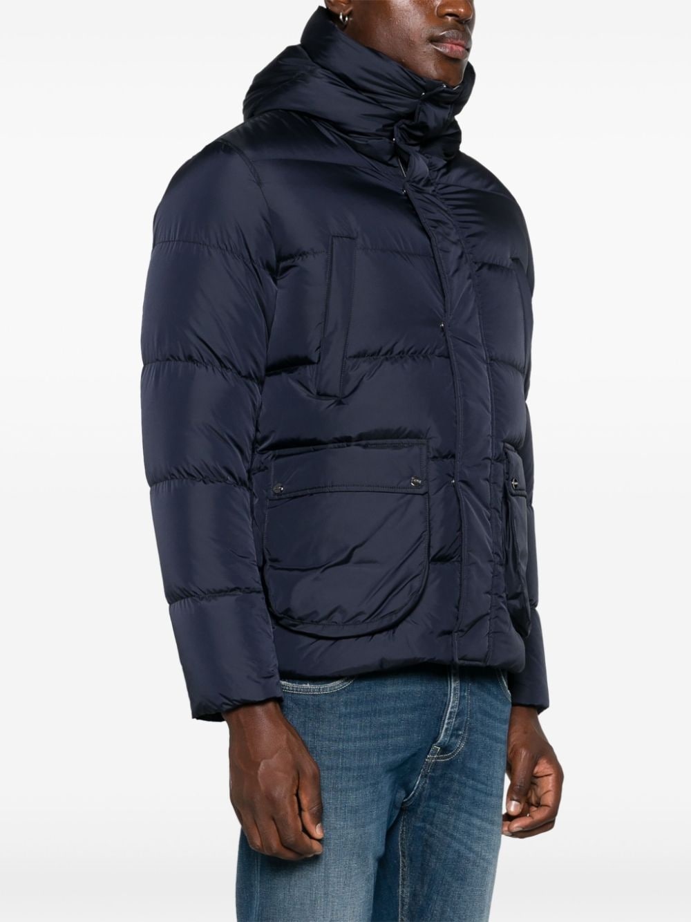 hooded puffer jacket - 3