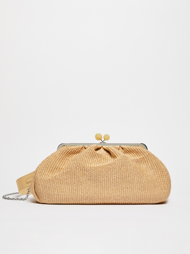NABARRO Large raffia-look Pasticcino Bag 1
