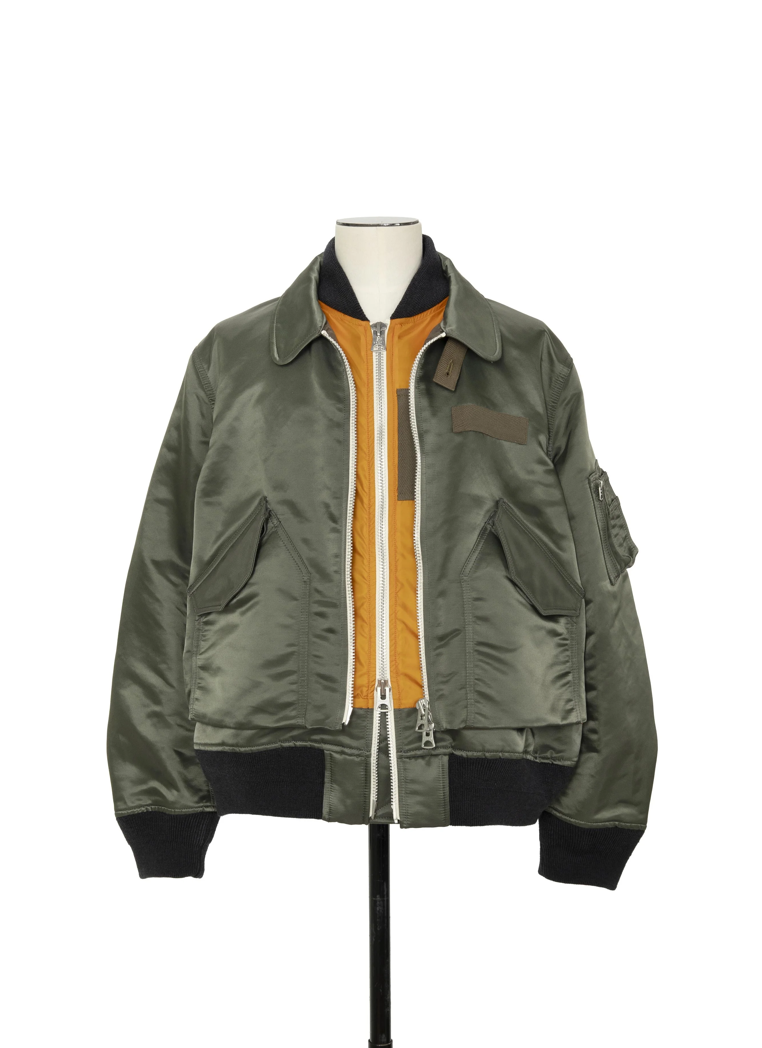 Cotton Nylon Twill Blouson - 1