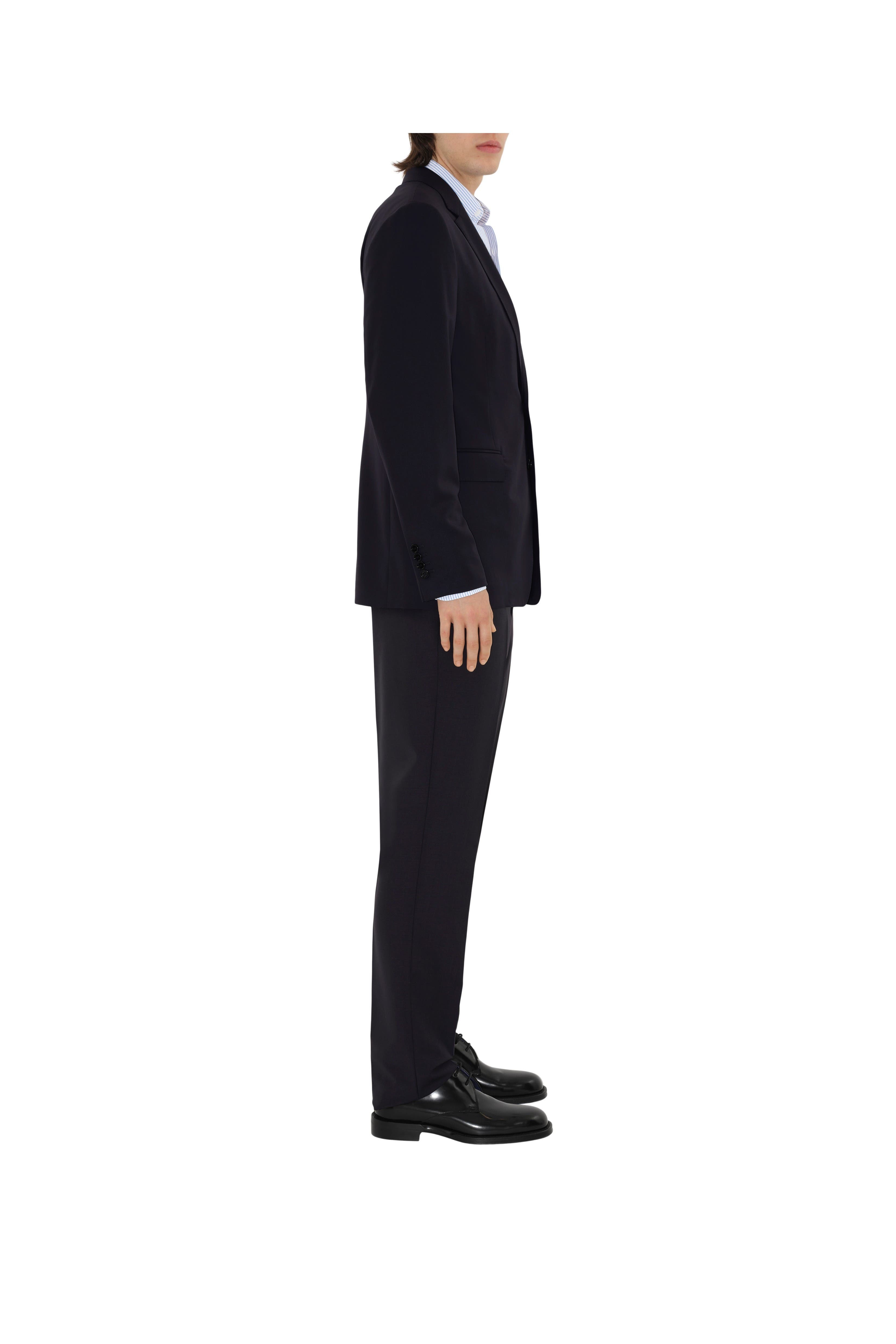 burberry Wool Tailored Jacket in Dark Navy at Nordstrom - 4