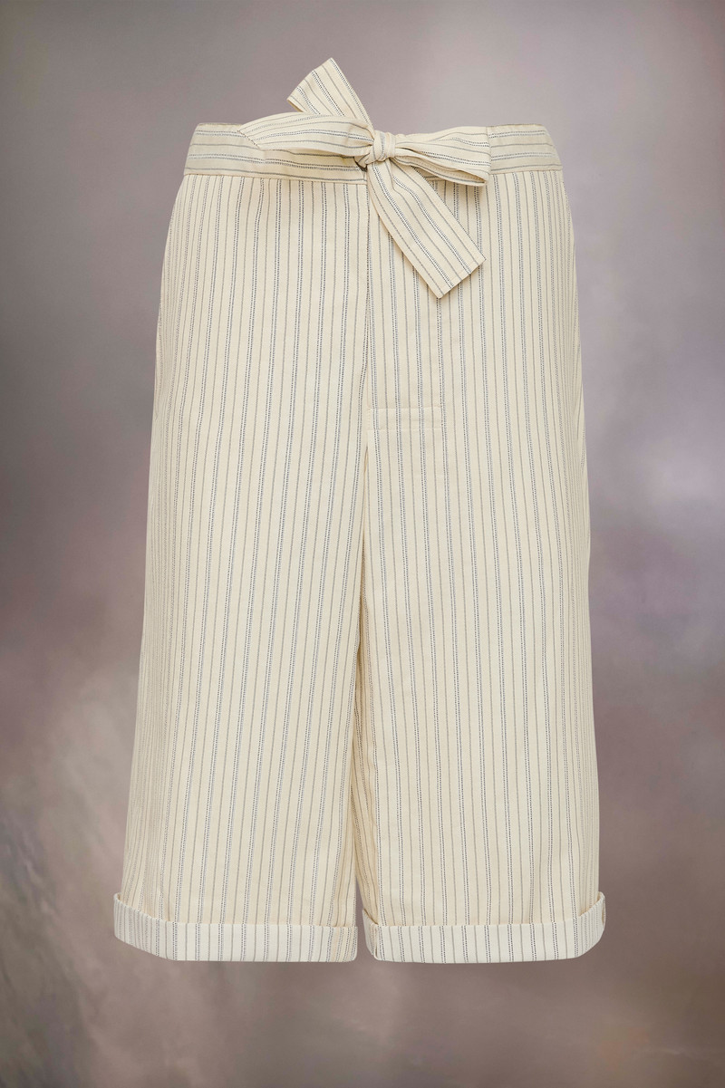 Maison Margiela Stripe tie shorts outlook
