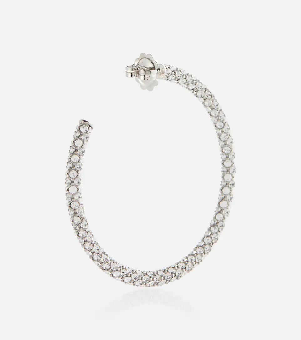 Cameron crystal-embellished earrings - 5