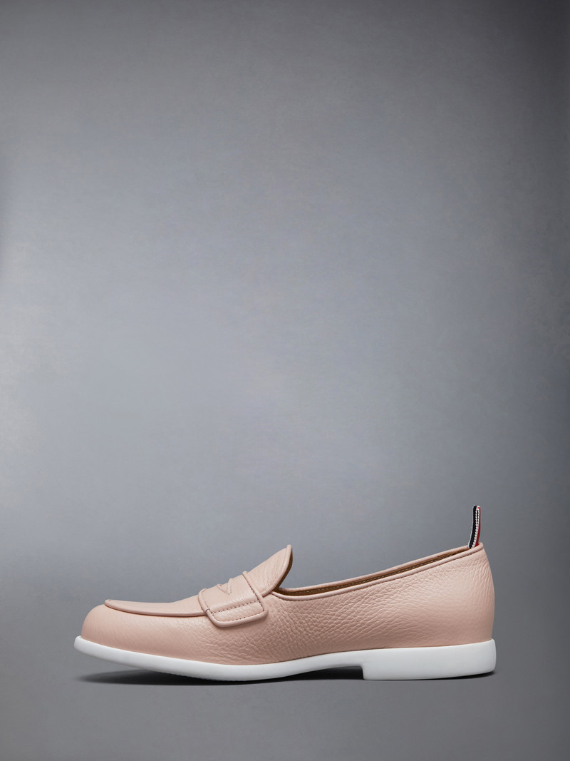 Thom Browne DEERSKIN LEATHER VARSITY LOAFER outlook