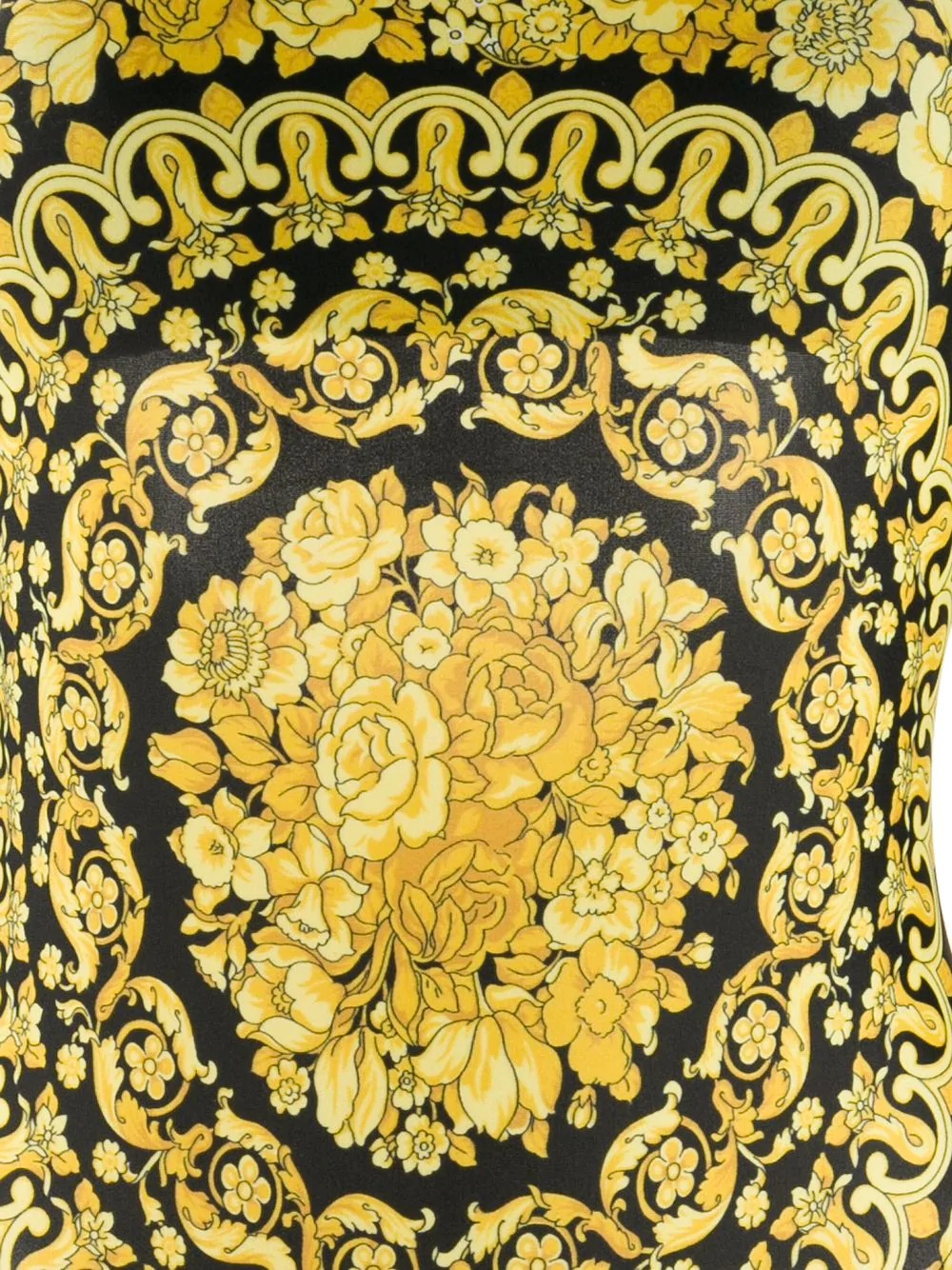 Barocco print swimsuit - 3