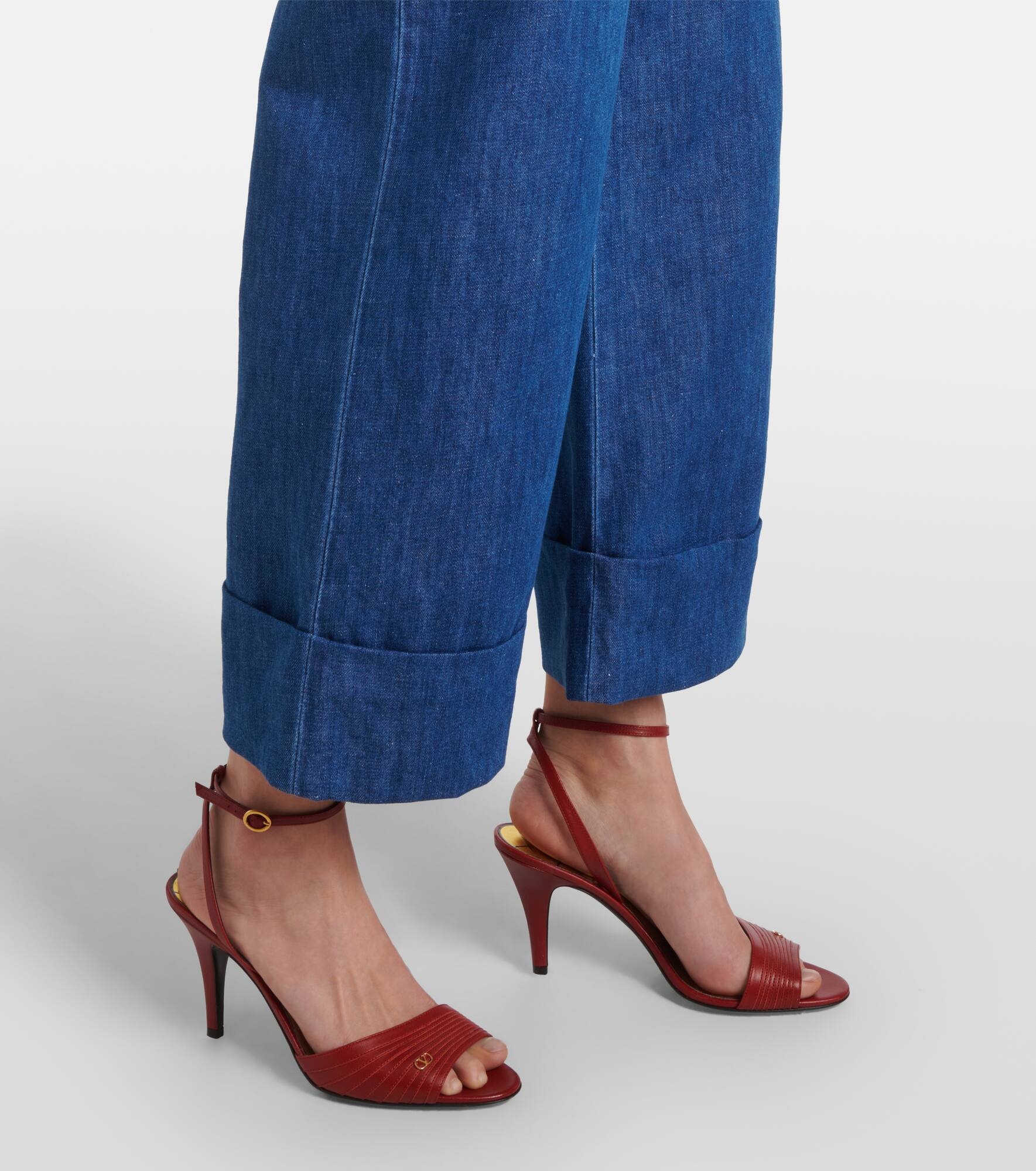 High-rise wide-leg jeans - 5
