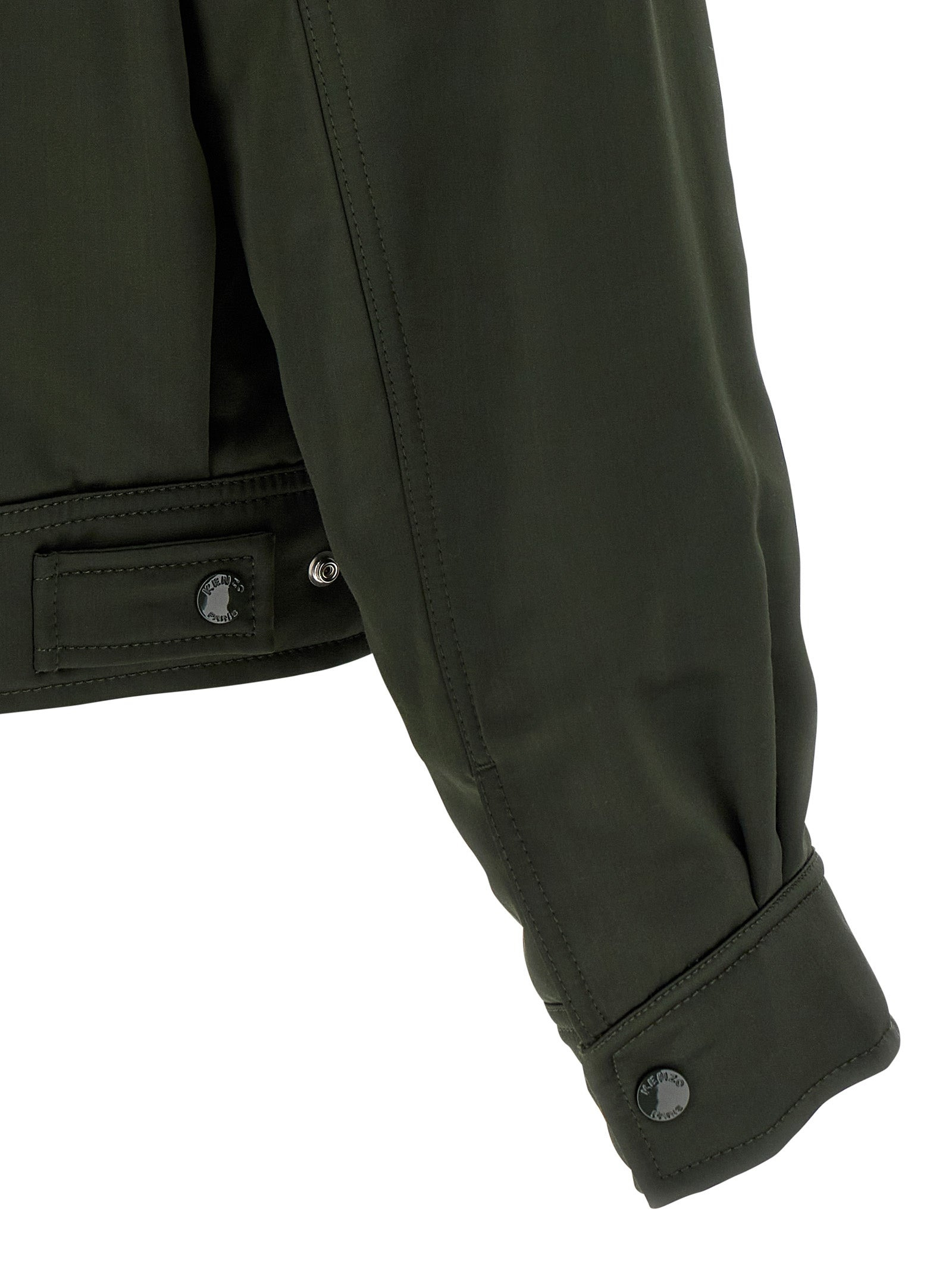 Boke Flower Puffer Jackets Green - 4