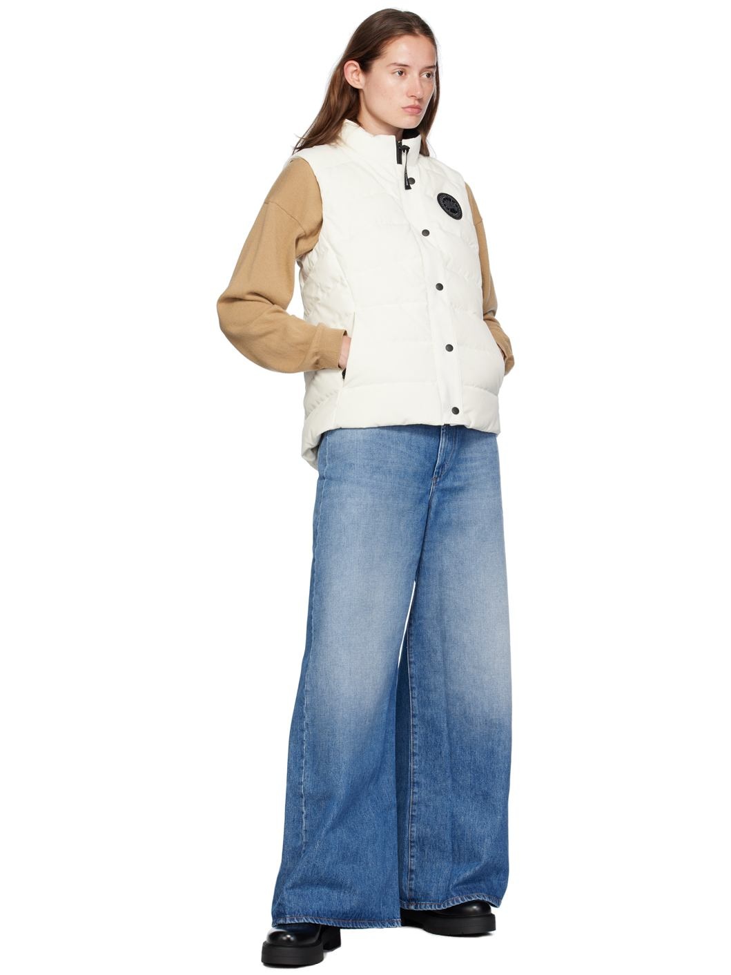 Sportmax PROCIDA Oversized low-rise 5-pocket trousers