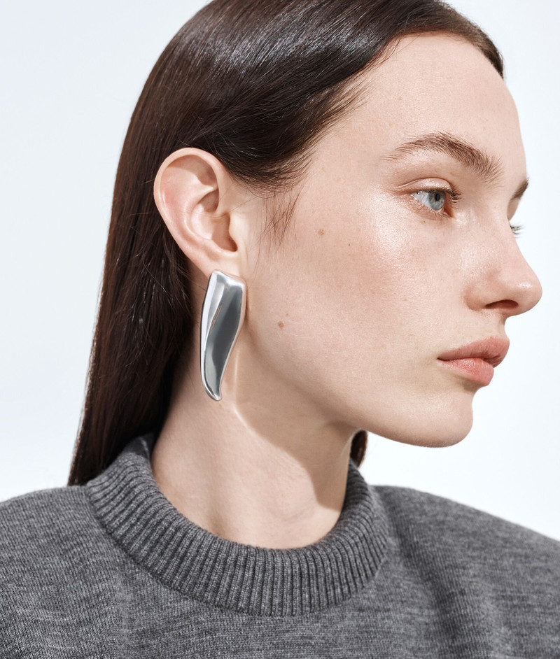 Bottega Veneta Large Prisma Earrings outlook