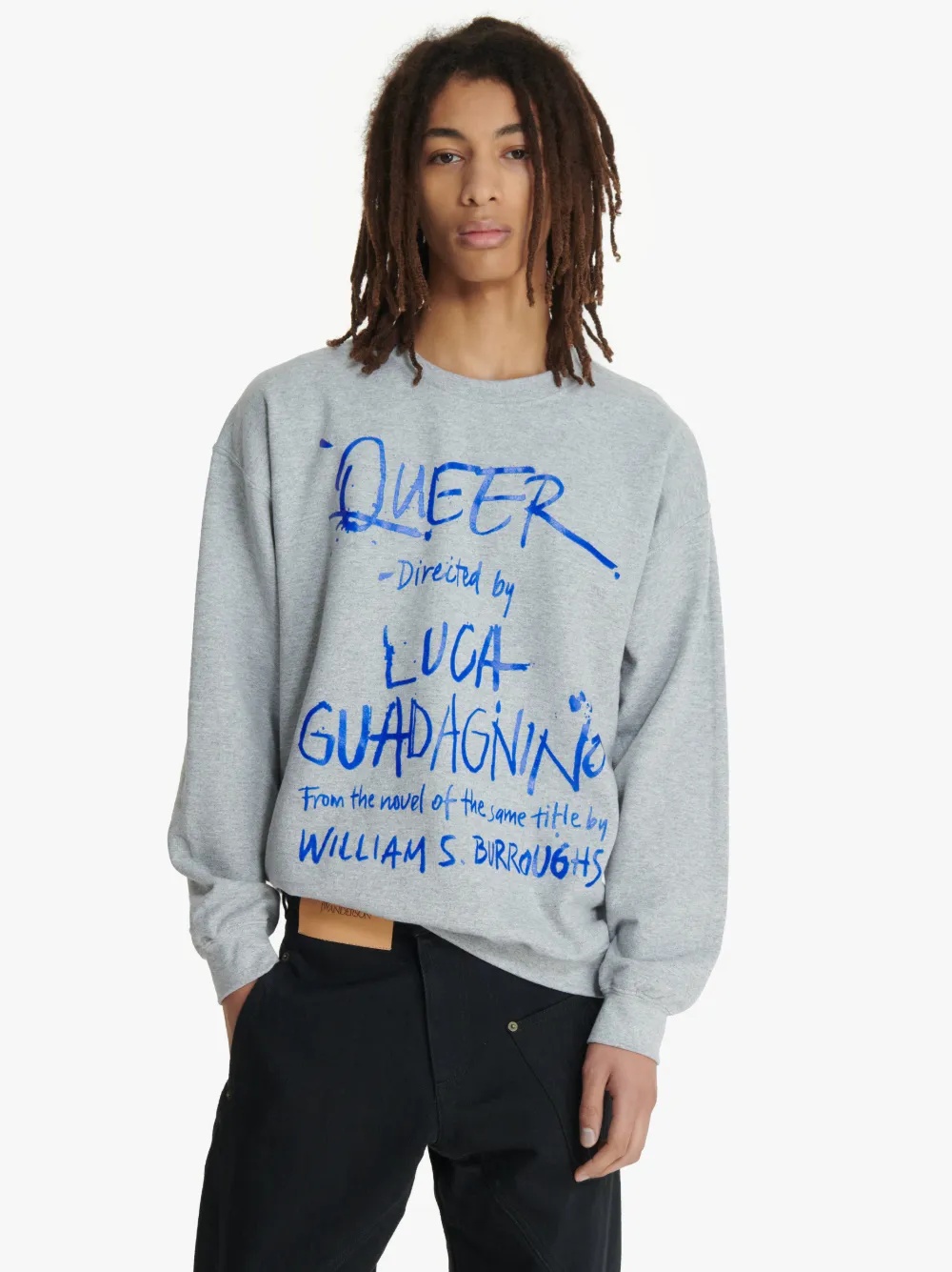 JW ANDERSON X QUEER SWEATSHIRT WITH TEXT PRINT - 2