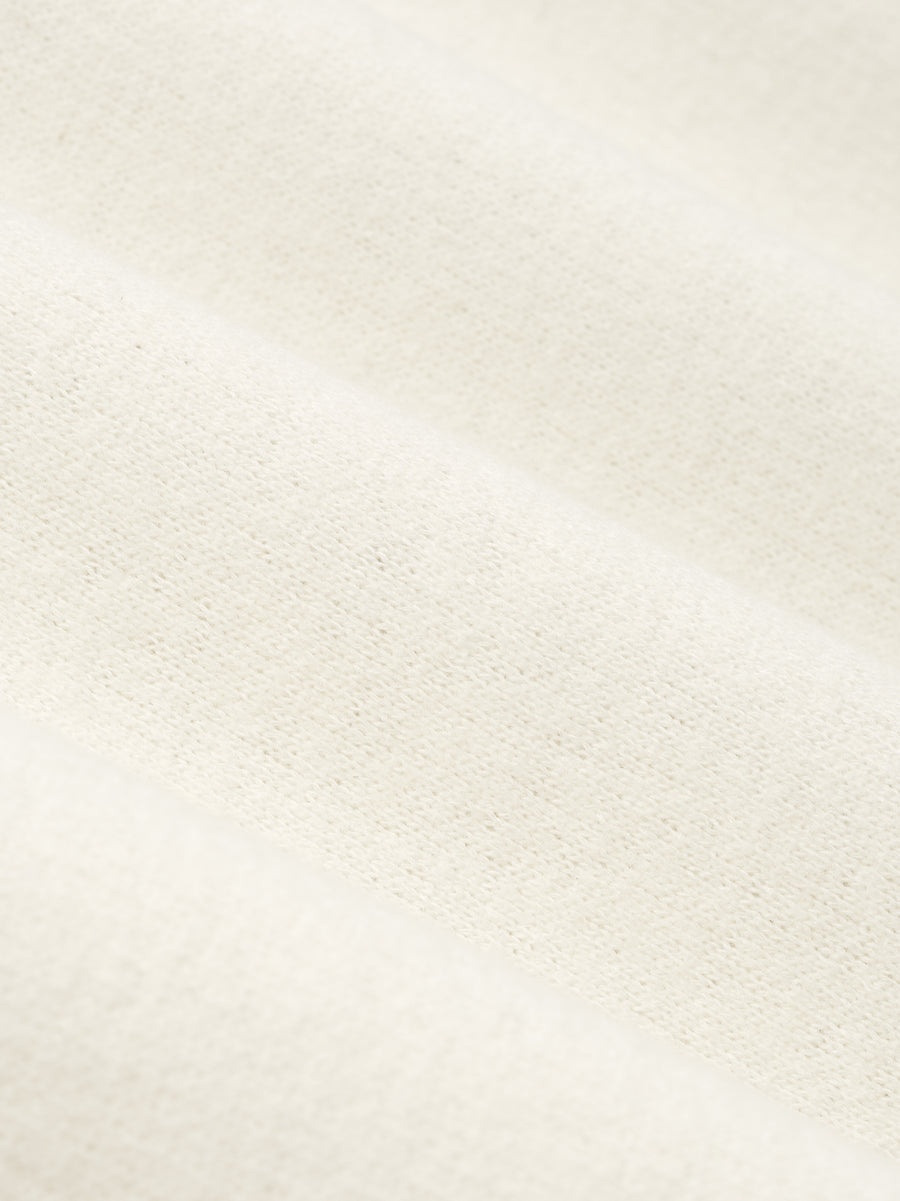 Cotton Wool High Neck Short Sleeve Shirt - 3