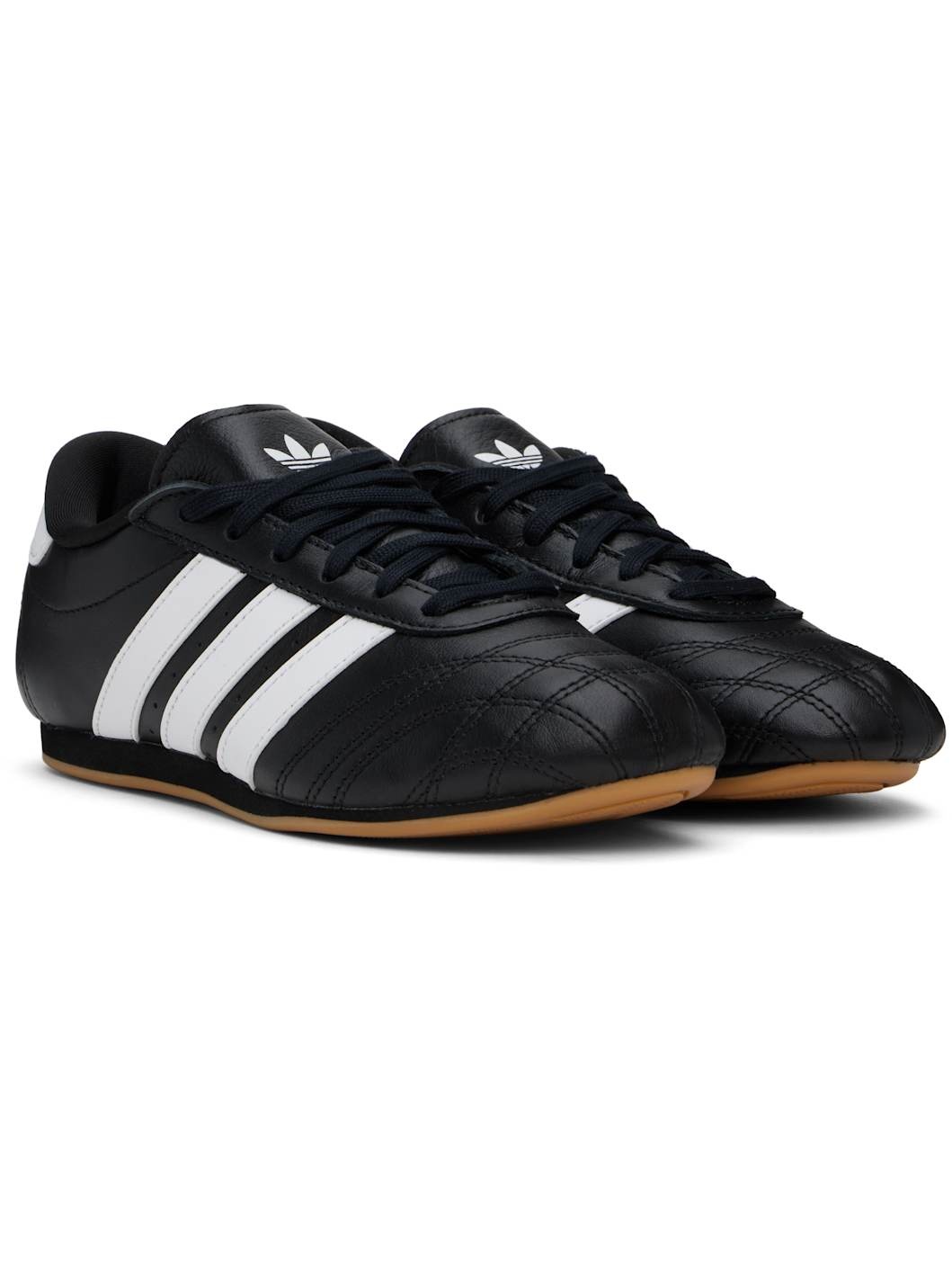 Black Taekwondo Lace Sneakers - 4