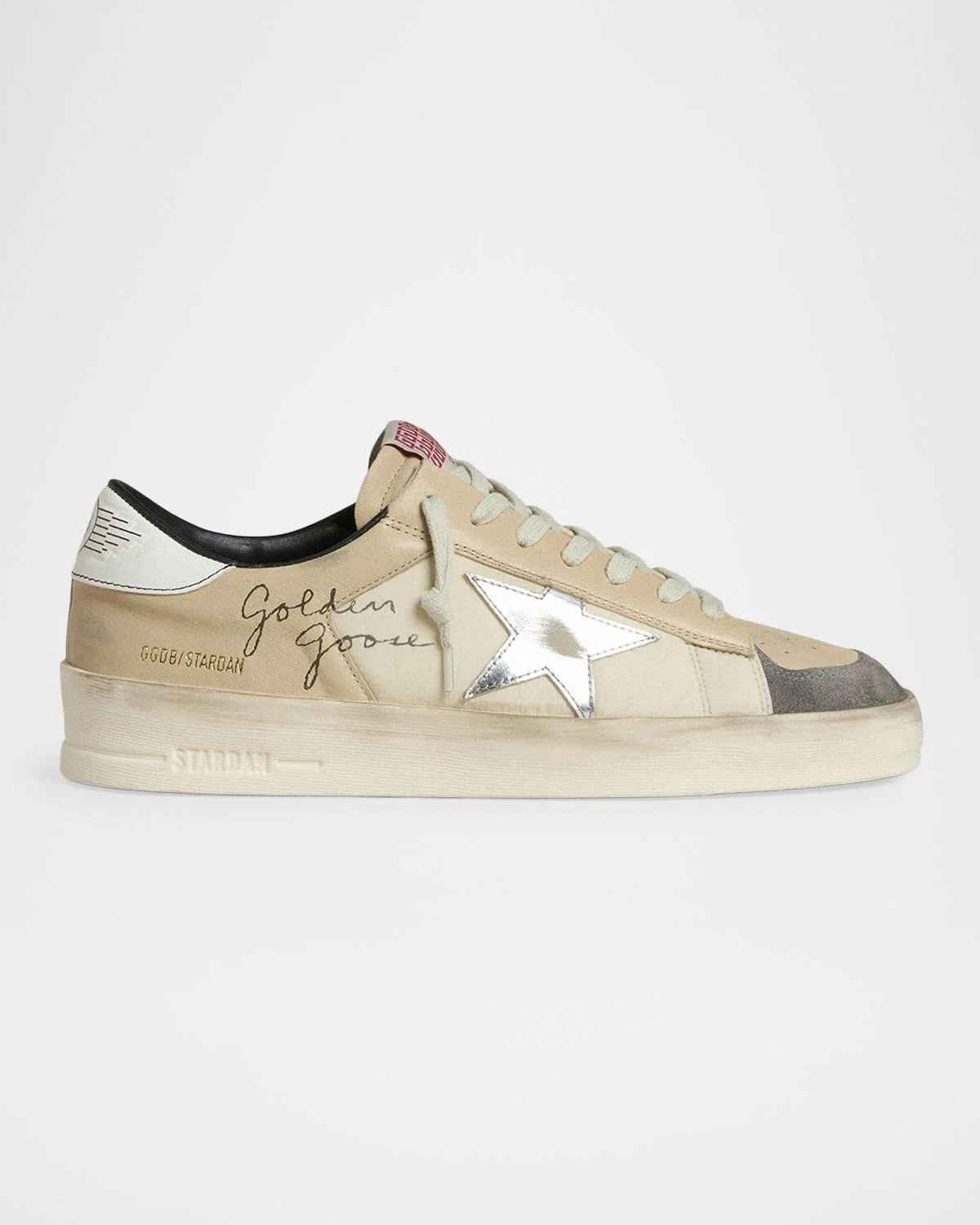 Men's Stardan Leather & Nylon Low-Top Sneakers - 1