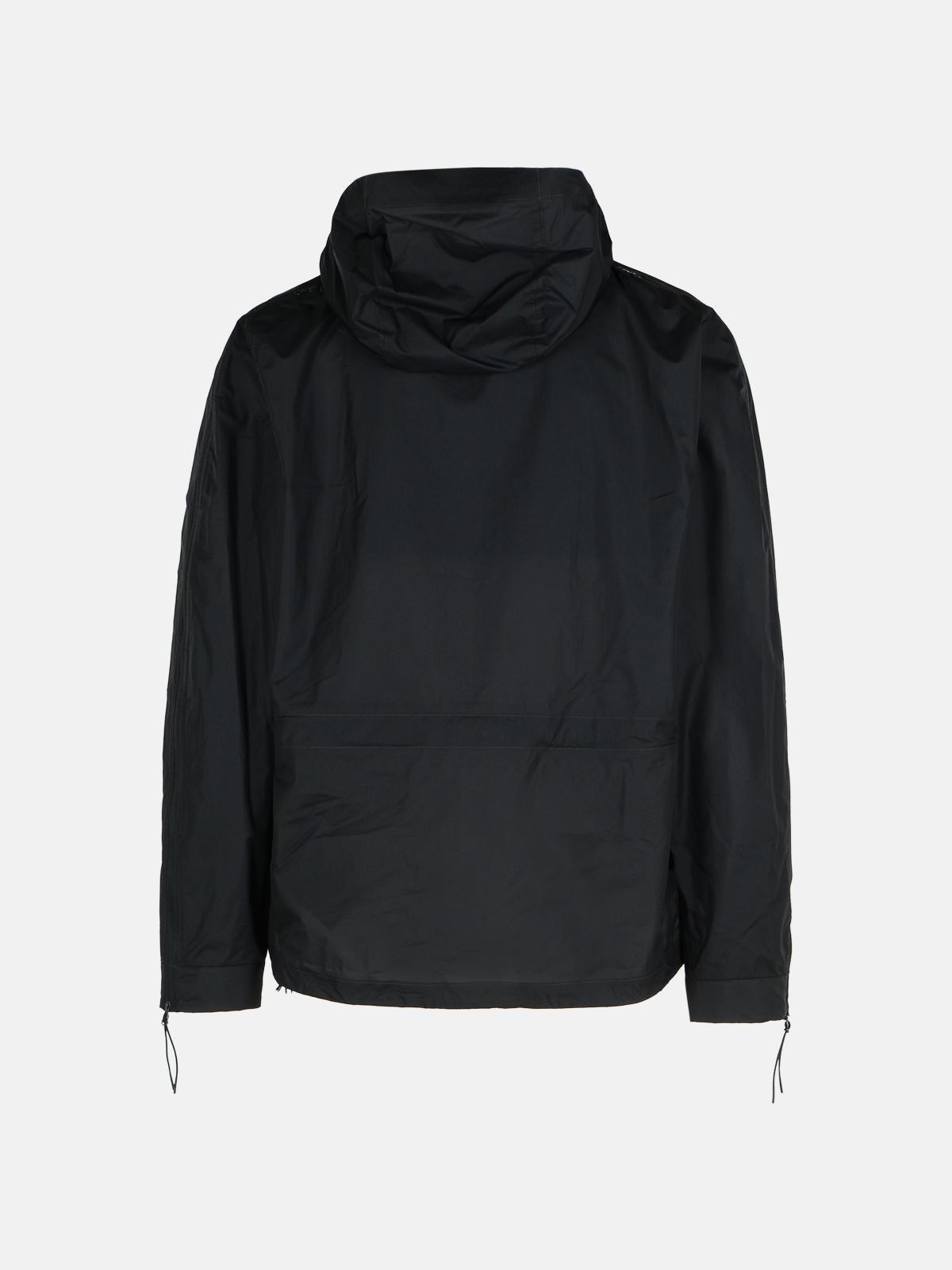 'METROPOLI' BLACK POLYAMIDE JACKET - 3